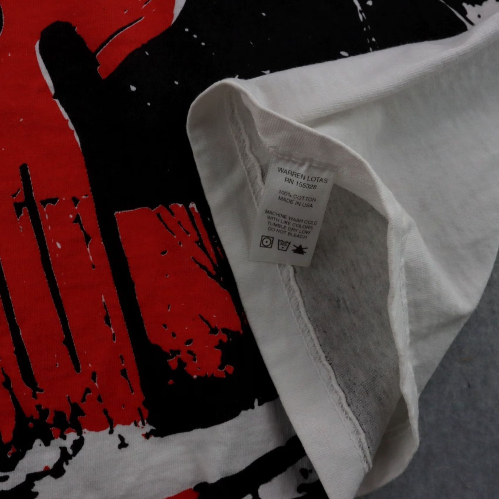 Warren Lotas Warren Lotas Marvel Punisher MENS XL White T-Shirt Size US XL / EU 56 / 4 - 5 Thumbnail