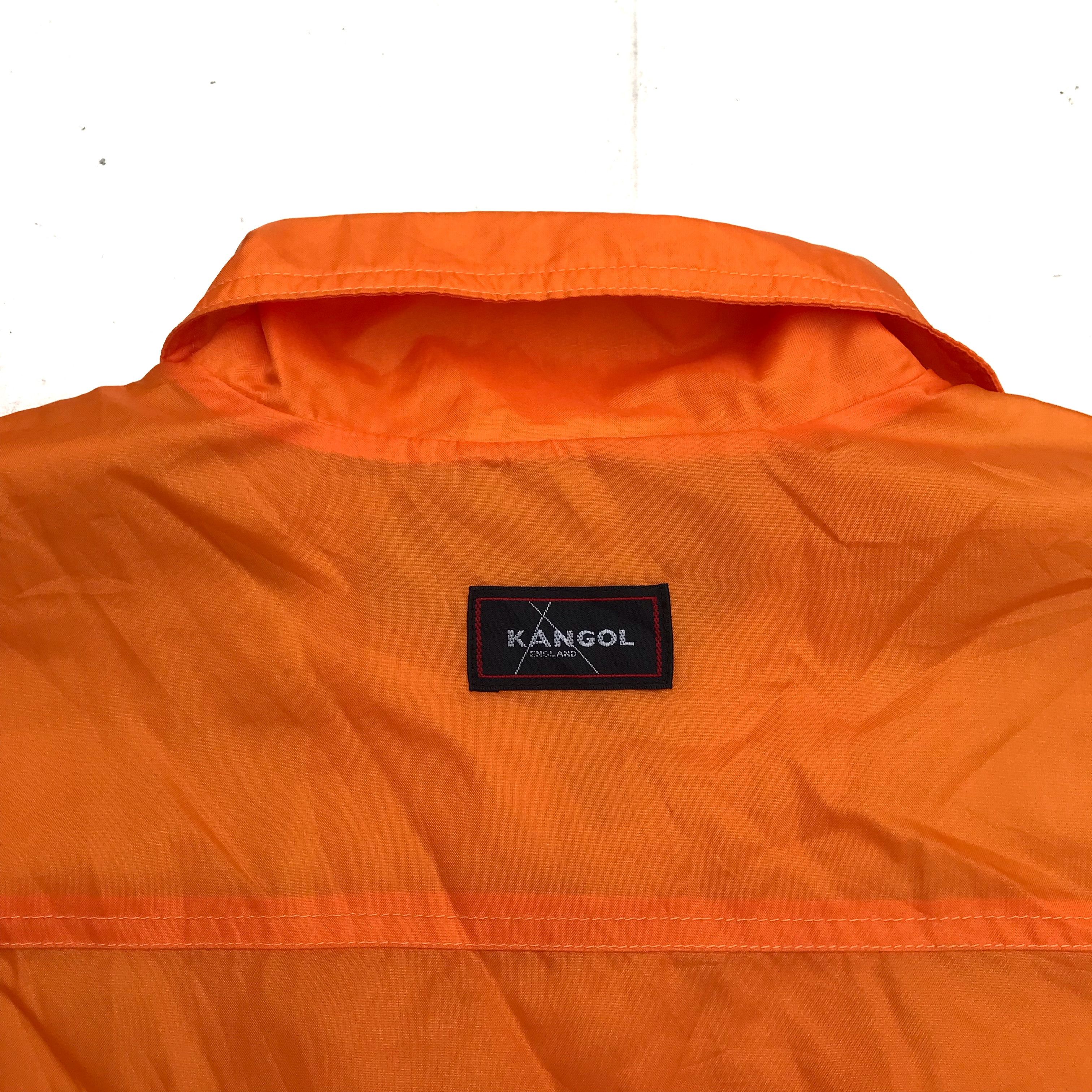 Kangol × Other UK × Vintage Vintage Kangol Windbreaker Orange Jacket button zip sizs Xl Size US XL / EU 56 / 4 - 8 Thumbnail
