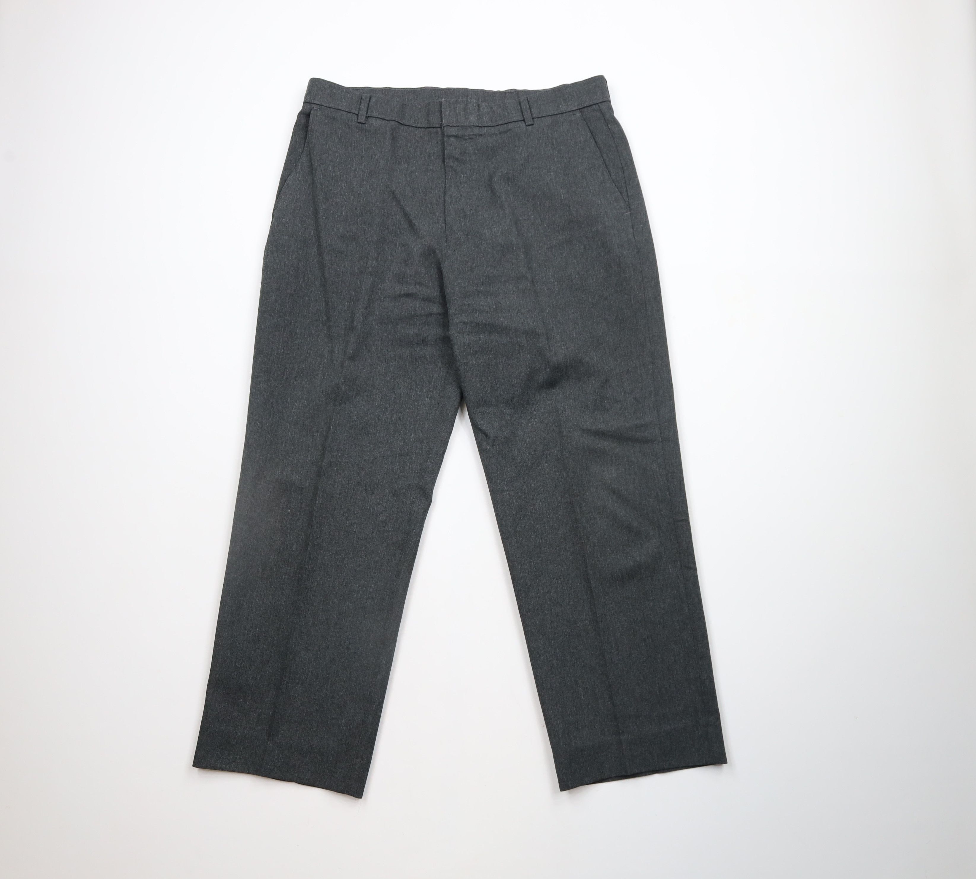 Levi's × Vintage Vintage 80s 90s Levis Knit Wide Leg Chino Pants Trousers Size US 34 / EU 50 - 1 Thumbnail