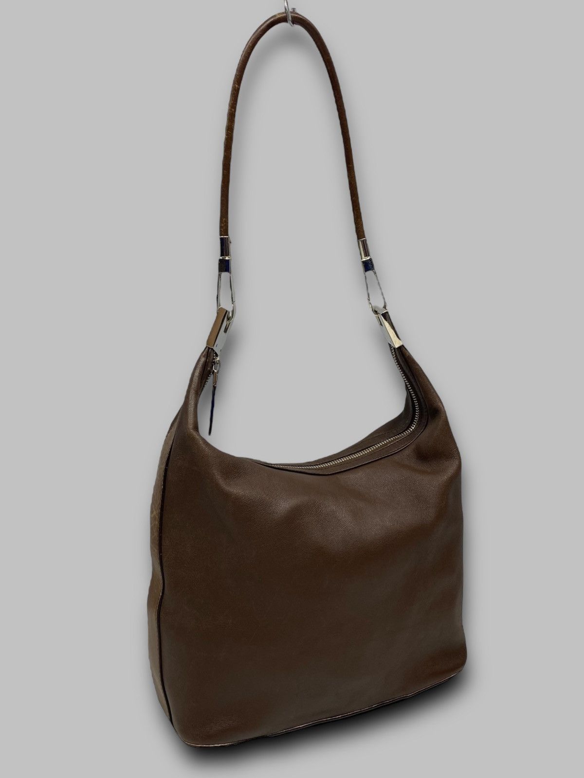 Vintage Gucci Brown Leather Bag Women’s