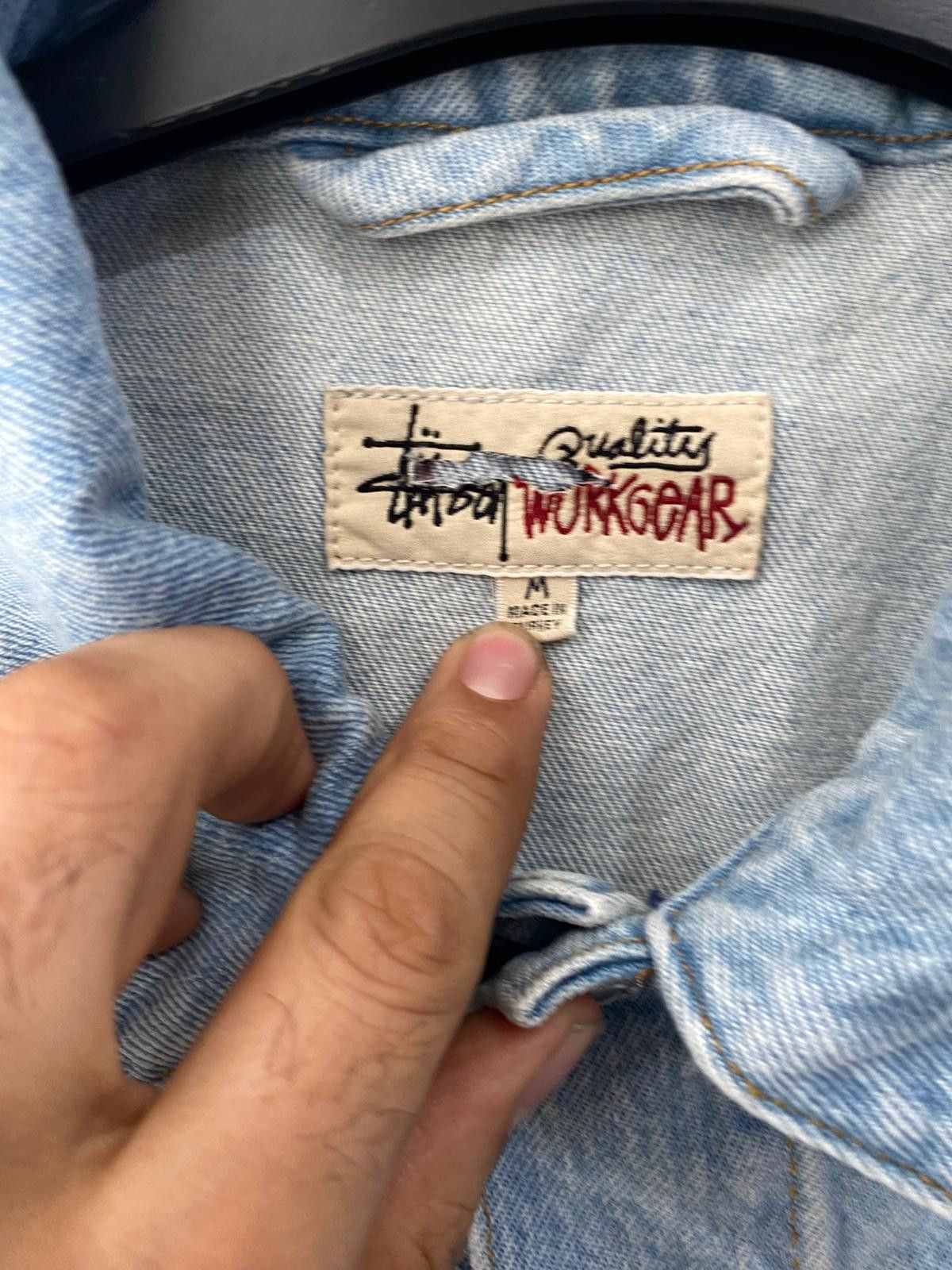 Stussy Trucker Denim Jacket Size US M / EU 48-50 / 2 - 6 Thumbnail
