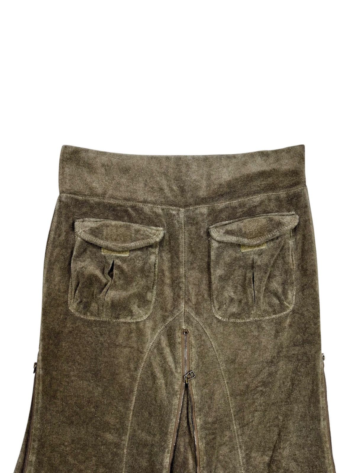 GOA 2000s GOA - Apocalypse Style Velvet Skirt Size 29" - 9 Thumbnail