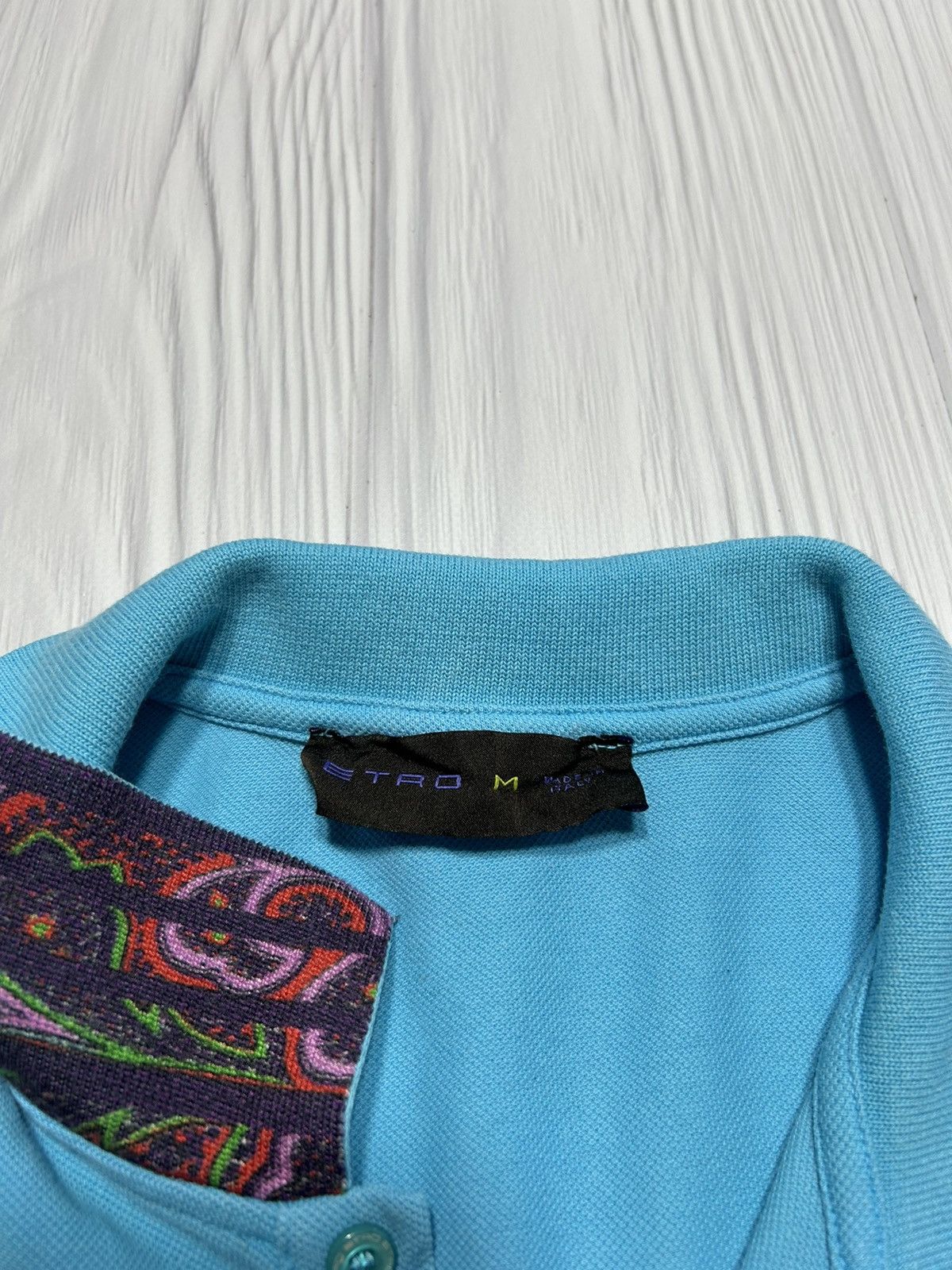 Etro Etro Italy Polo Luxury T-shirt Size M Size US M / EU 48-50 / 2 - 7 Thumbnail