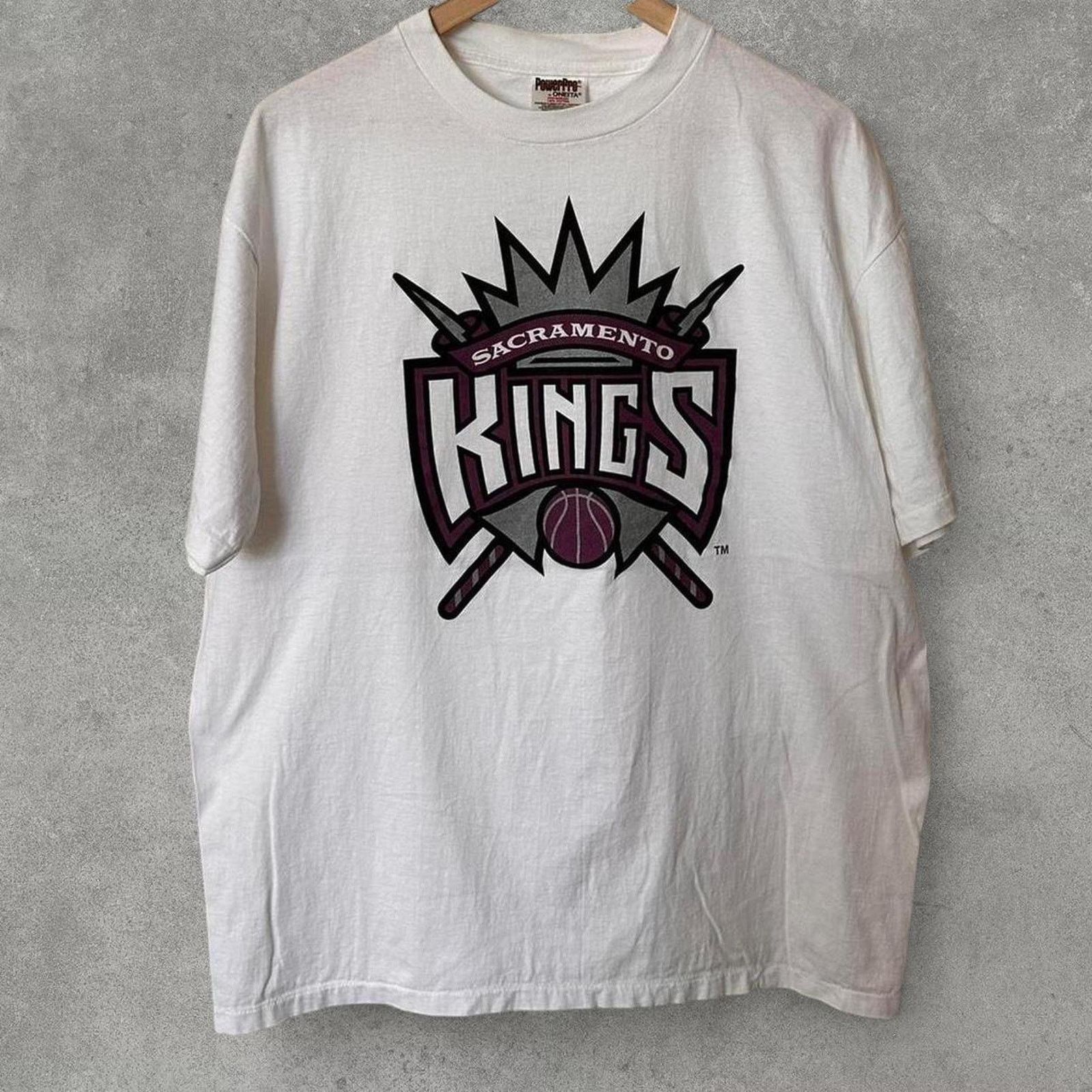 NBA × Vintage Vintage Sacramento Kings Shirt Size US XL / EU 56 / 4 - 1 Thumbnail