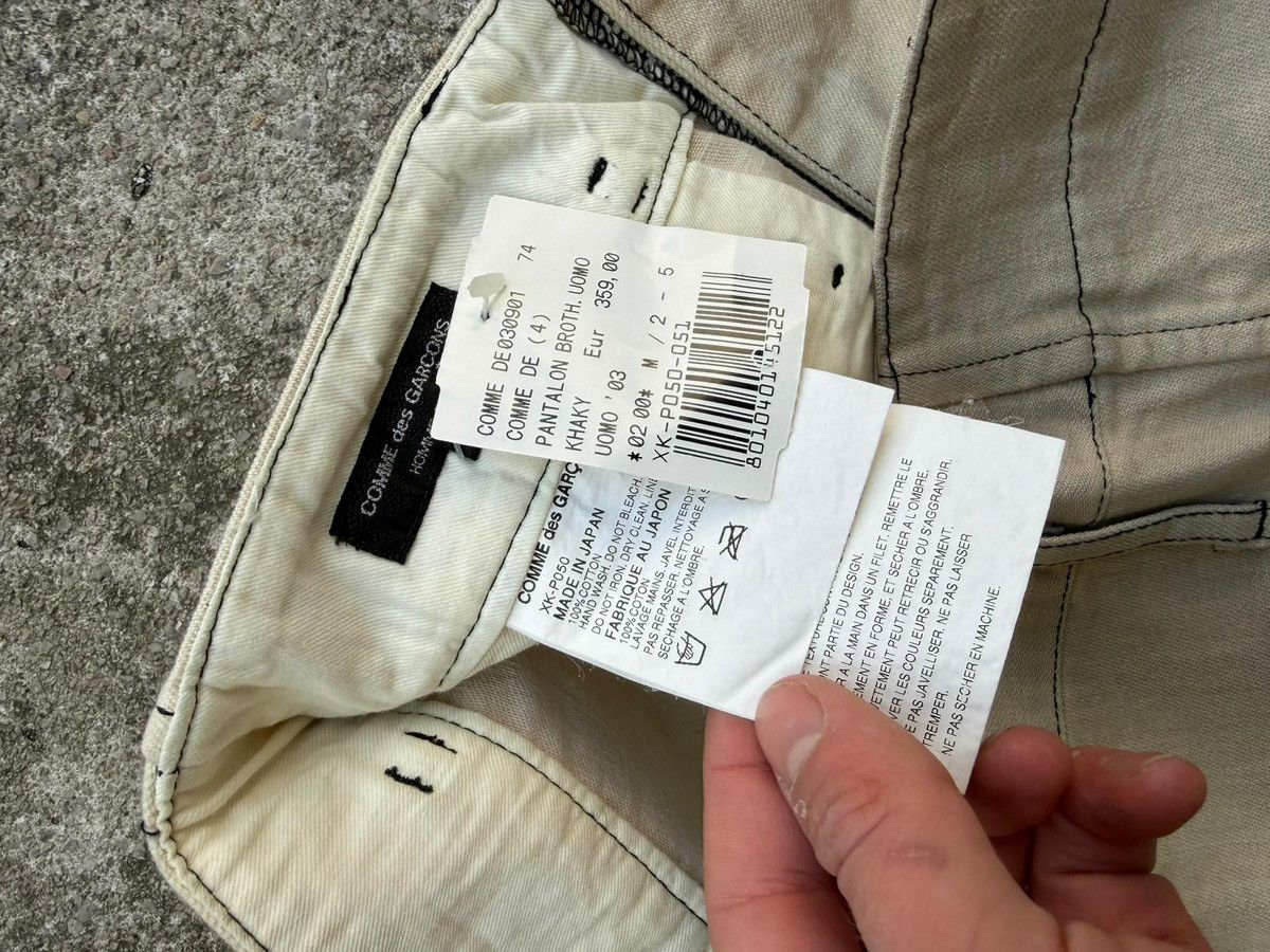 Comme des Garcons Homme Plus comme des garçons homme 2003 trousers Size US 32 / EU 48 - 7 Thumbnail