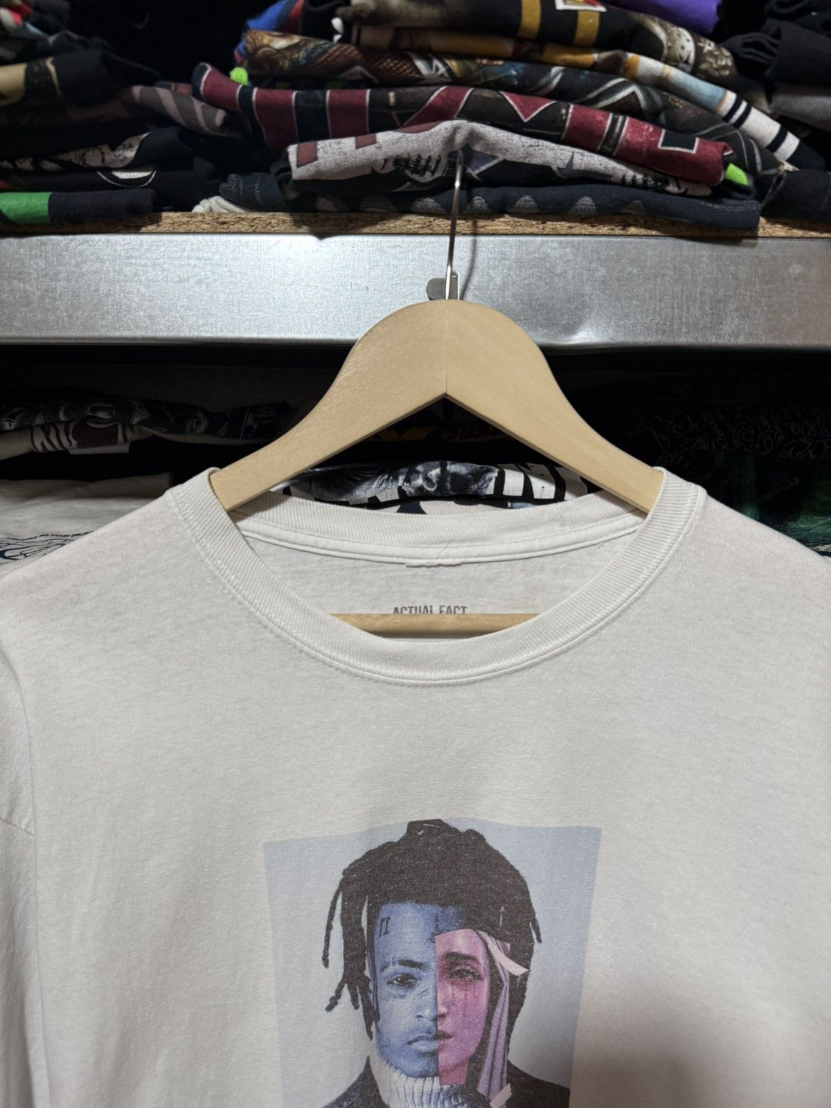 Rap Tees XXXTentacion x Madonna Emo Triple X Hip Hop T-Shirt Y2K Hype Size US XL / EU 56 / 4 - 4 Thumbnail