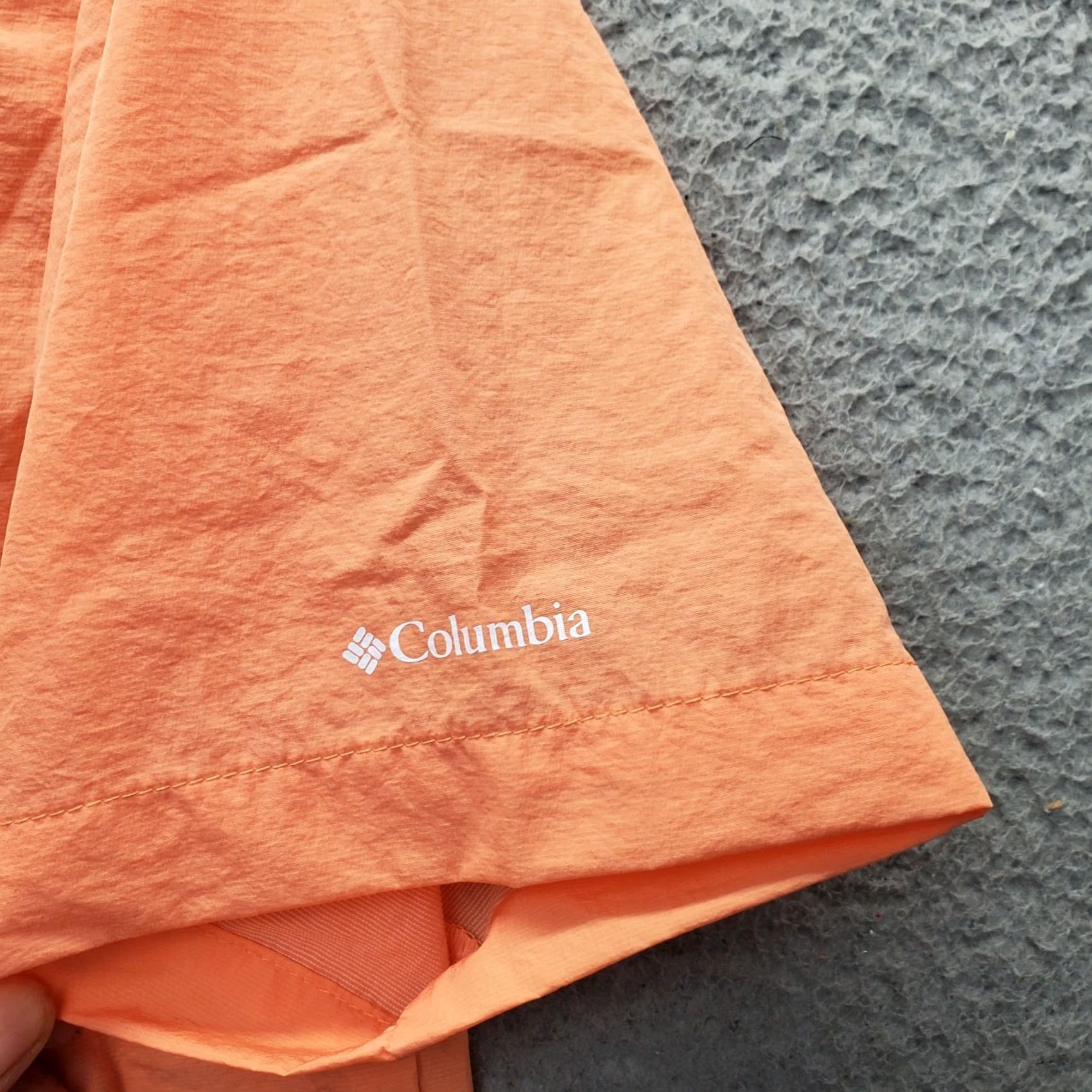 Vintage Columbia Womens M Orange Short Sleeve 1/2 Zip Boundless Trek Shirt Size M Size 32" / US 10 / IT 46 - 7 Thumbnail