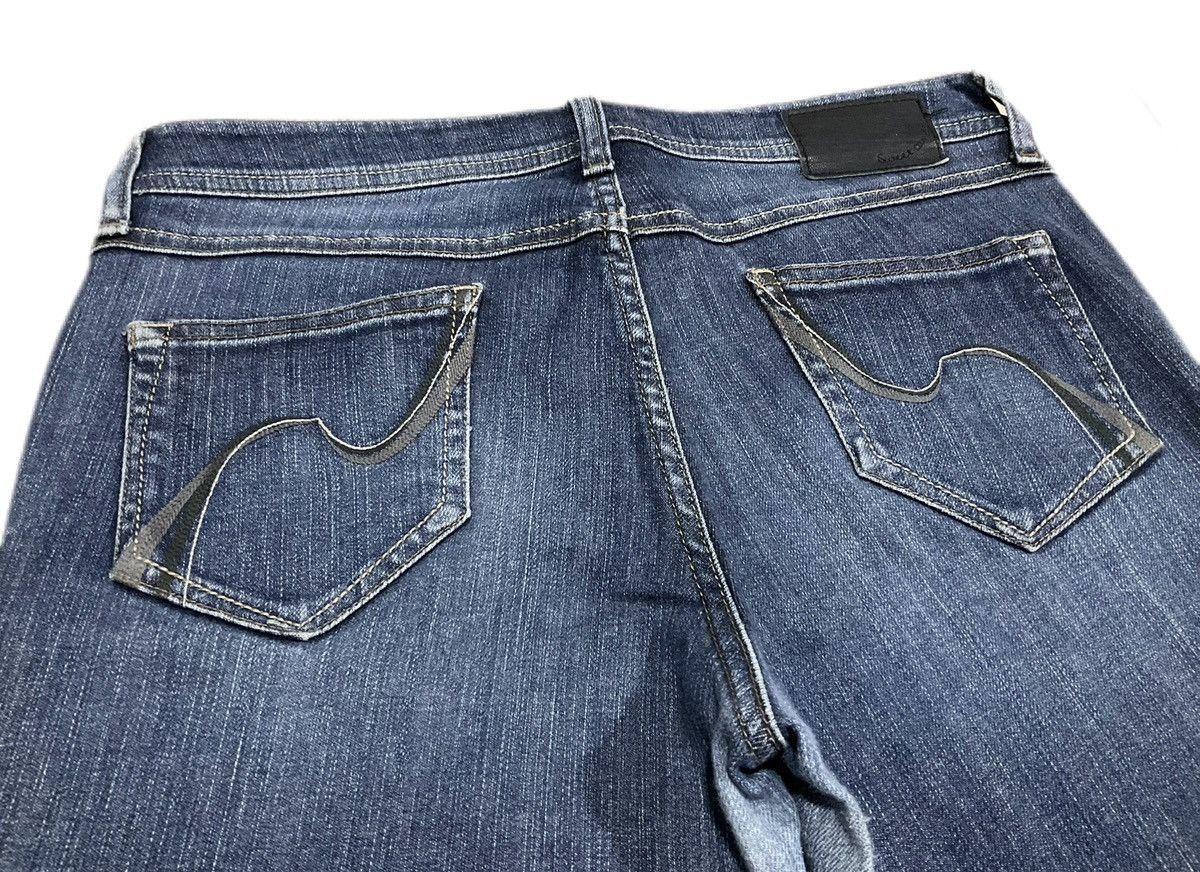 Japanese Brand 🔥Sick Y2K Sweet Camel Flared Denim Size US 34 / EU 50 - 8 Thumbnail