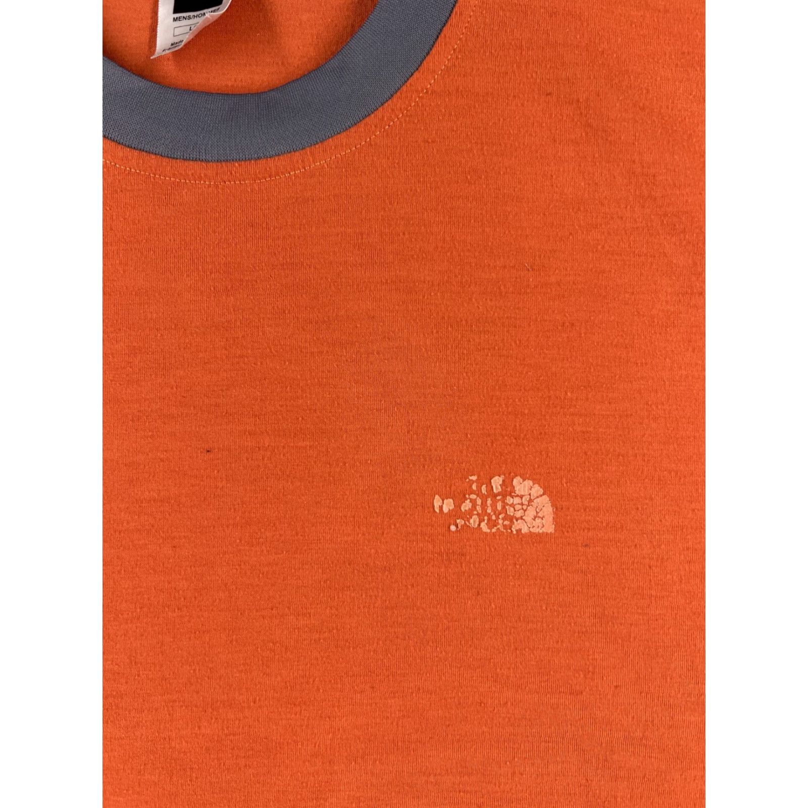 The North Face The North Face Shirt Men L Orange Polyester Vaporwick Short Sleeve Crew Neck Logo Size US L / EU 52-54 / 3 - 6 Thumbnail