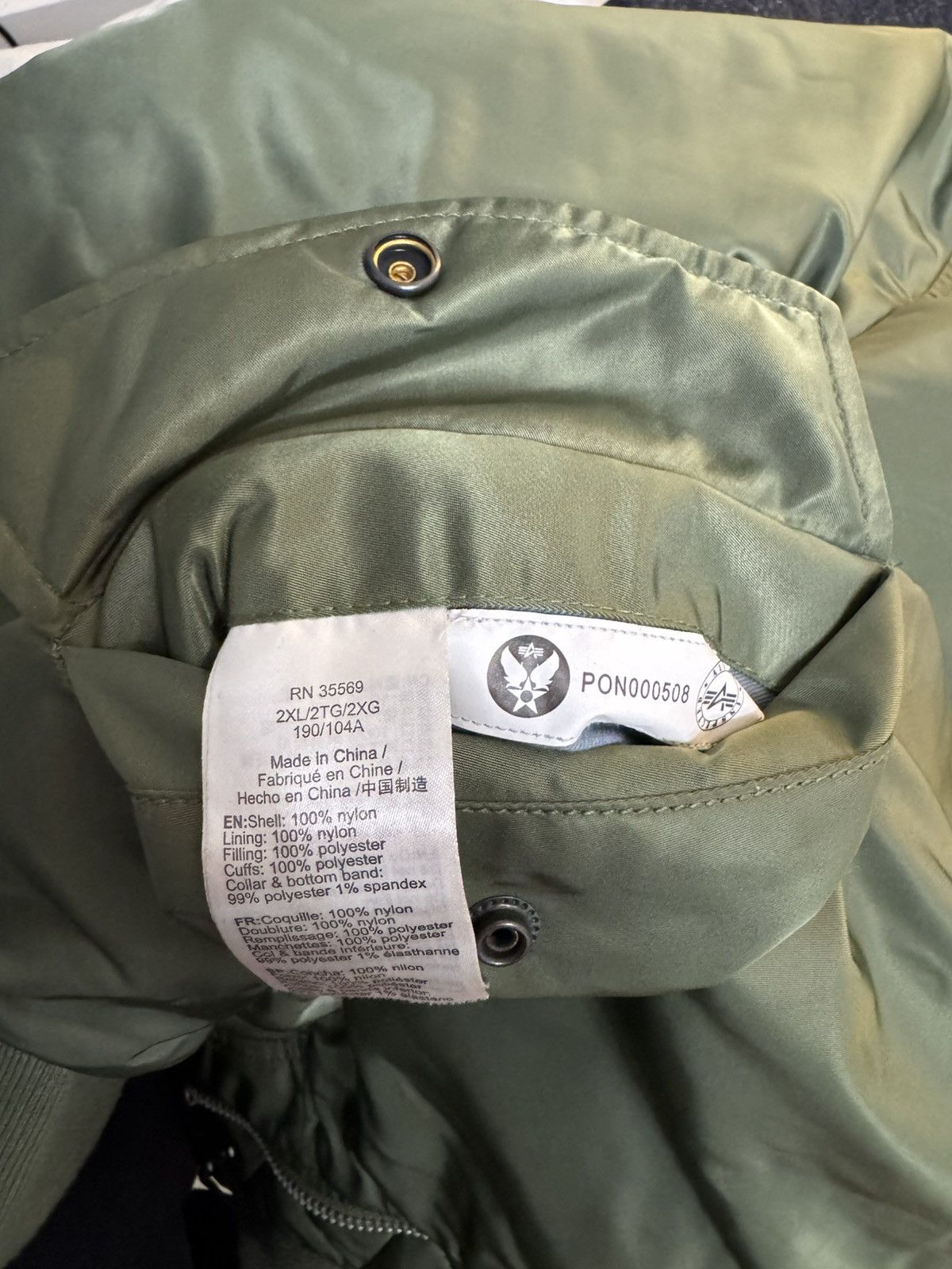 Alpha Industries Alpha Industries bomber Size US XXL / EU 58 / 5 - 3 Thumbnail