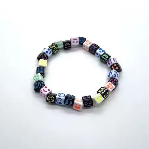 Jewelry 2 Custom smile bead bracelets Size ONE SIZE - 2 Thumbnail