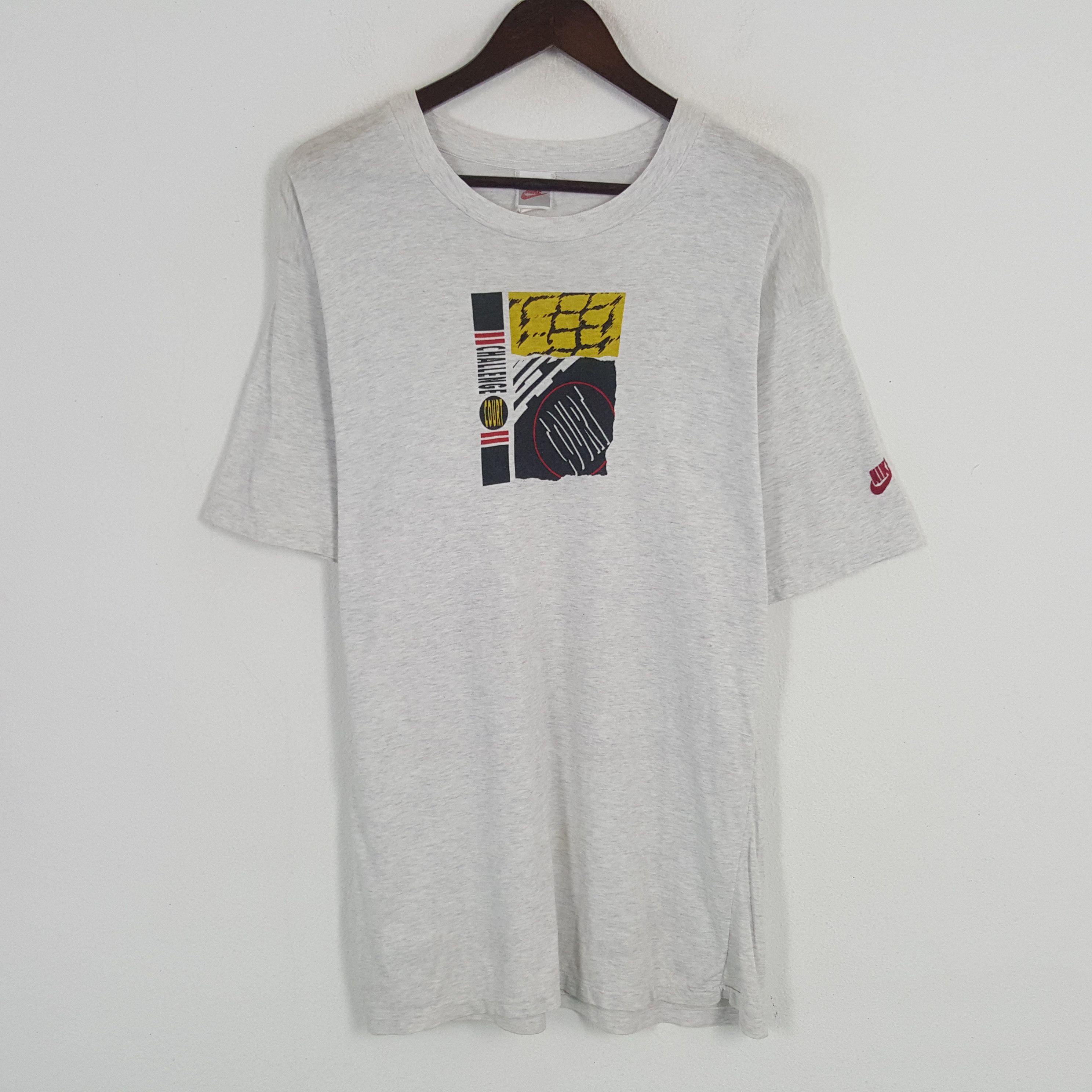 CHALLENGER × Vintage Vintage Challenge Court Tshirt Size US L / EU 52-54 / 3 - 3 Thumbnail