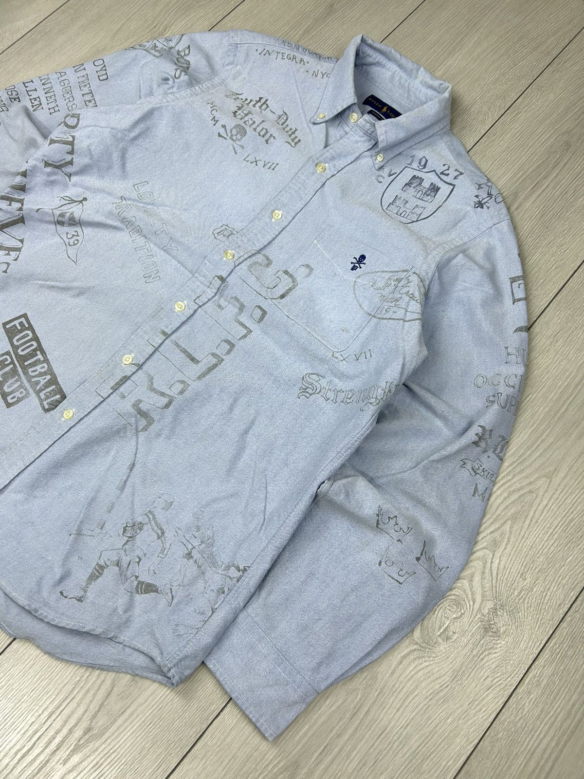 Polo Ralph Lauren Polo Ralph Lauren Men’s Shirt Blue Size M Size US M / EU 48-50 / 2 - 2 Thumbnail