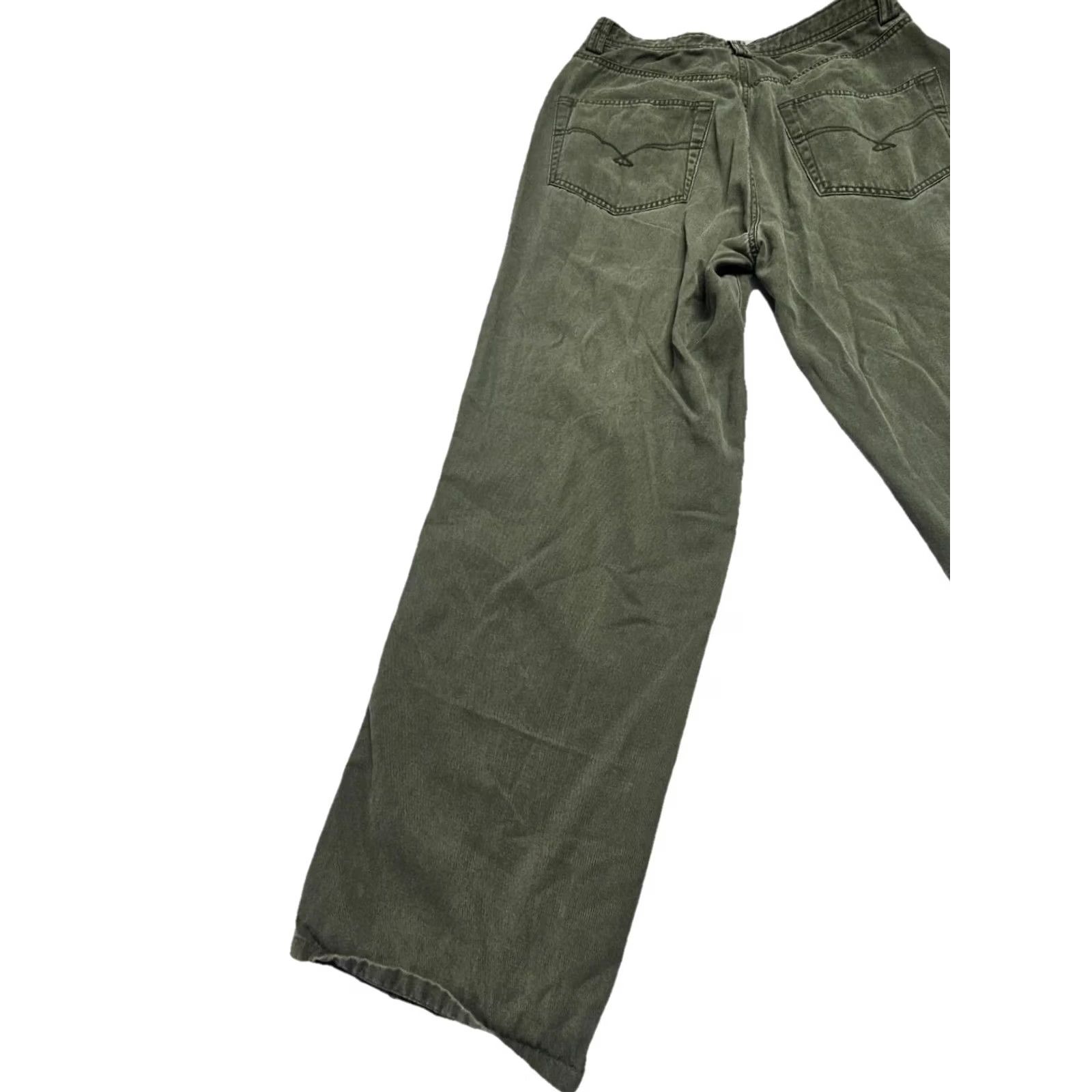 Tommy Bahama VINTAGE Tommy Bahama Pants Mens 30 Olive Lyocell Cotton Resort Casual Straight Relaxed Inseam 28 in Green Size US 30 / EU 46 - 7 Thumbnail