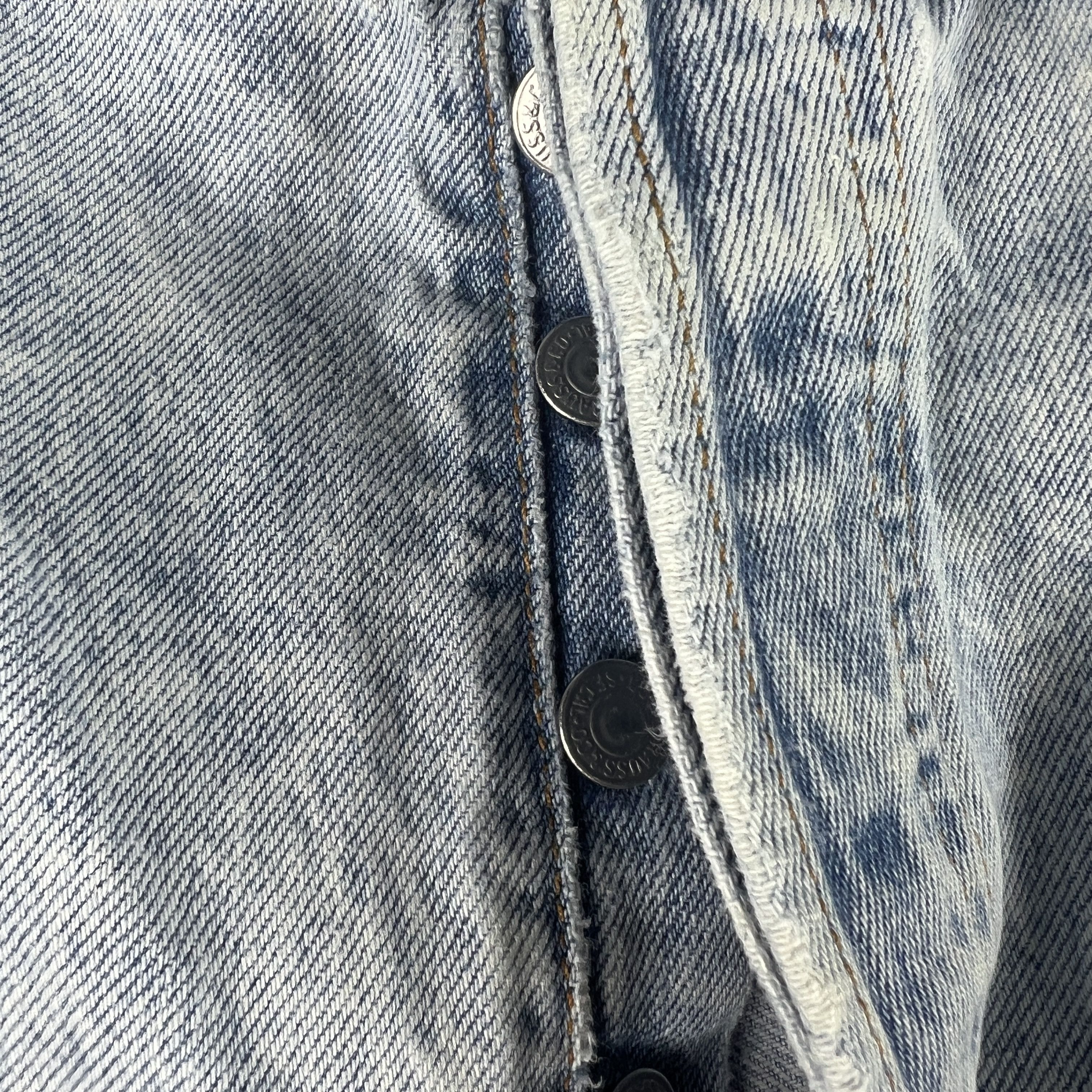 Levi's × Vintage VTG Levi's Jean Shorts 501 Straight Distressed Denim Jorts Size US 32 / EU 48 - 7 Thumbnail