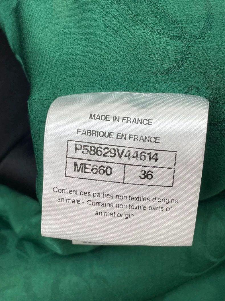 Chanel Green Fringe Jacket from Chanel's Collection -2505 Size US M / EU 48-50 / 2 - 6 Thumbnail