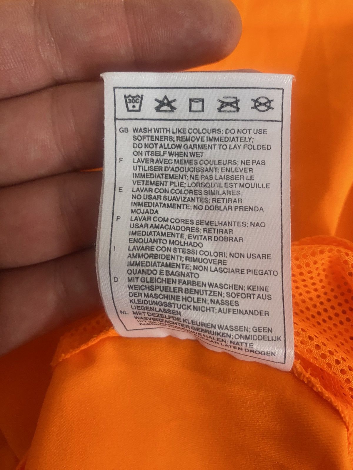 Nike Nike Netherlands Match Issue Shirt vs Argentina 2003 Size US XL / EU 56 / 4 - 17 Thumbnail