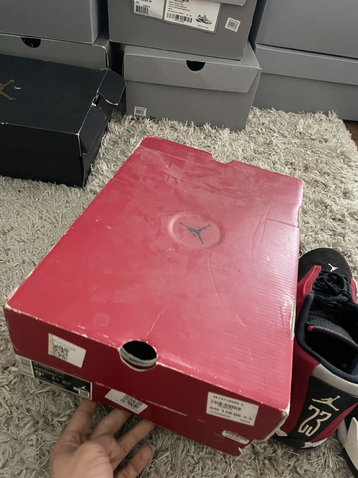 Jordan Brand Jordan 14 Gym Red Size US 9.5 / EU 42-43 - 10 Thumbnail