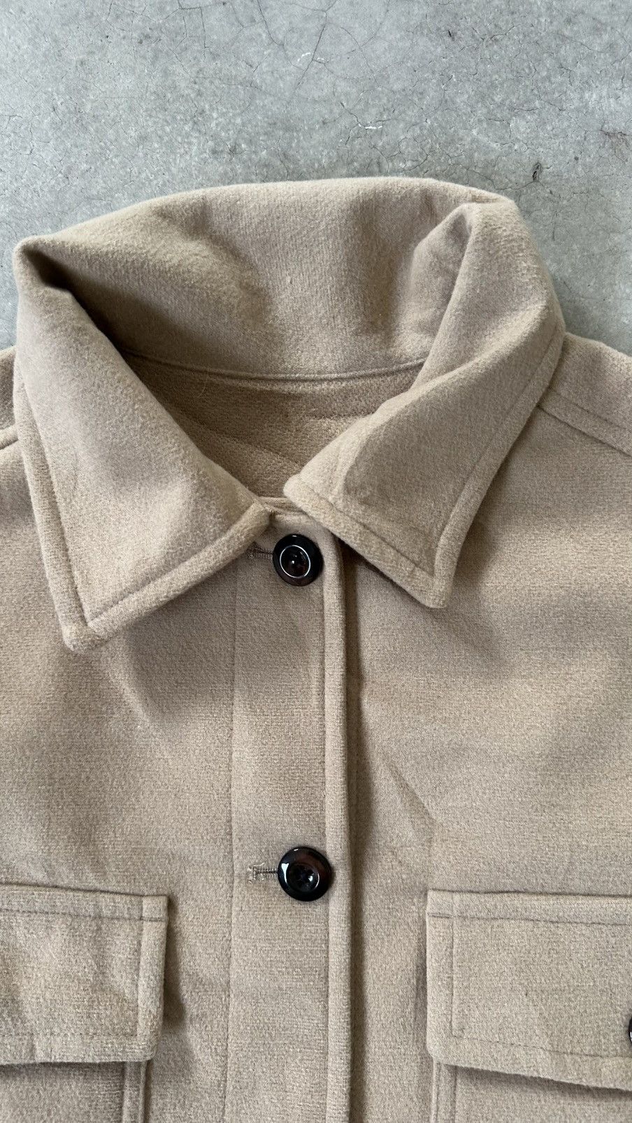 GU GU HEAVY WOOL UTILITY BUTTON DOWN SHIRT Size US M / EU 48-50 / 2 - 6 Thumbnail