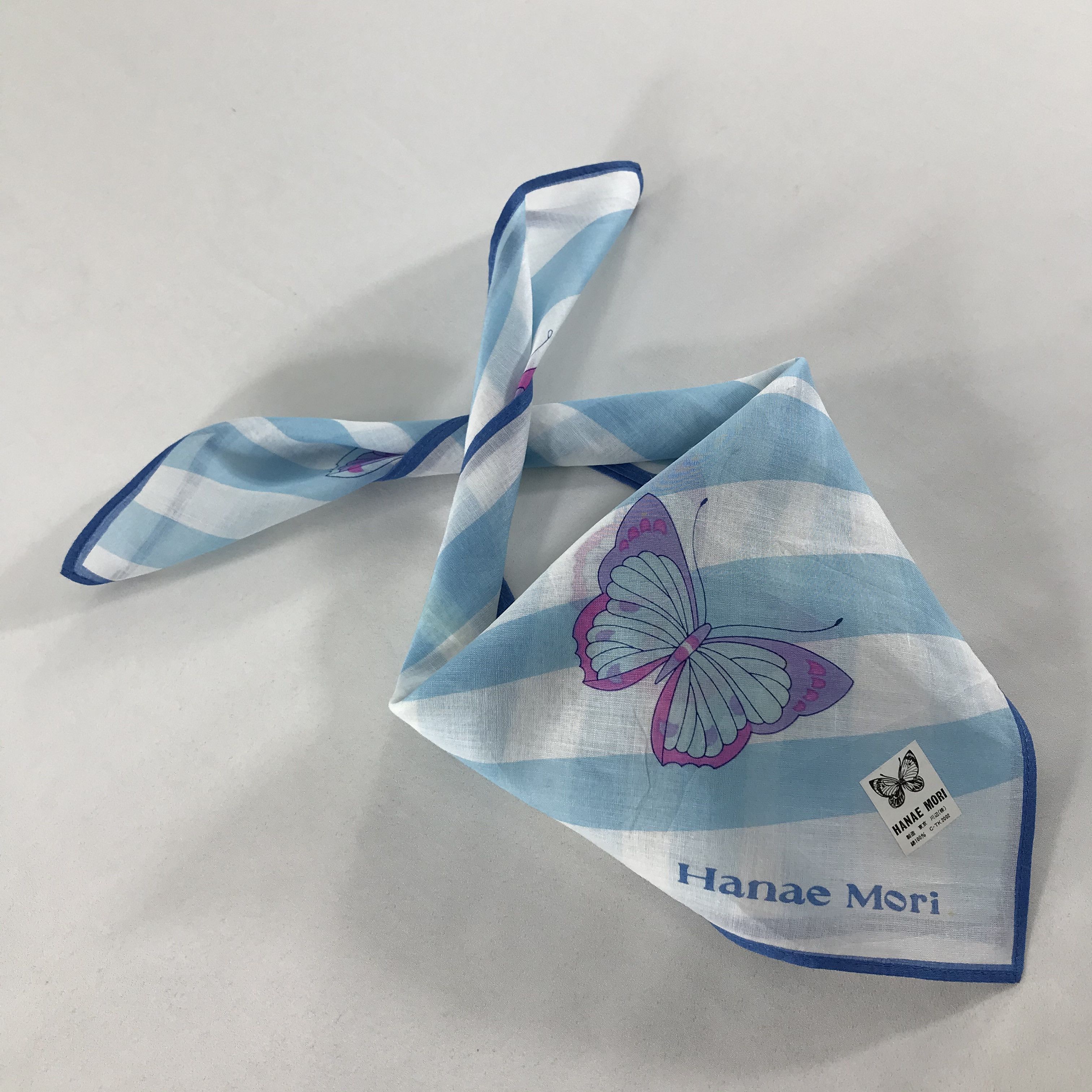 Hanae Mori × Vintage Hanae Mori Bandana/ Handkerchief / Neckerchief Size ONE SIZE - 2 Thumbnail