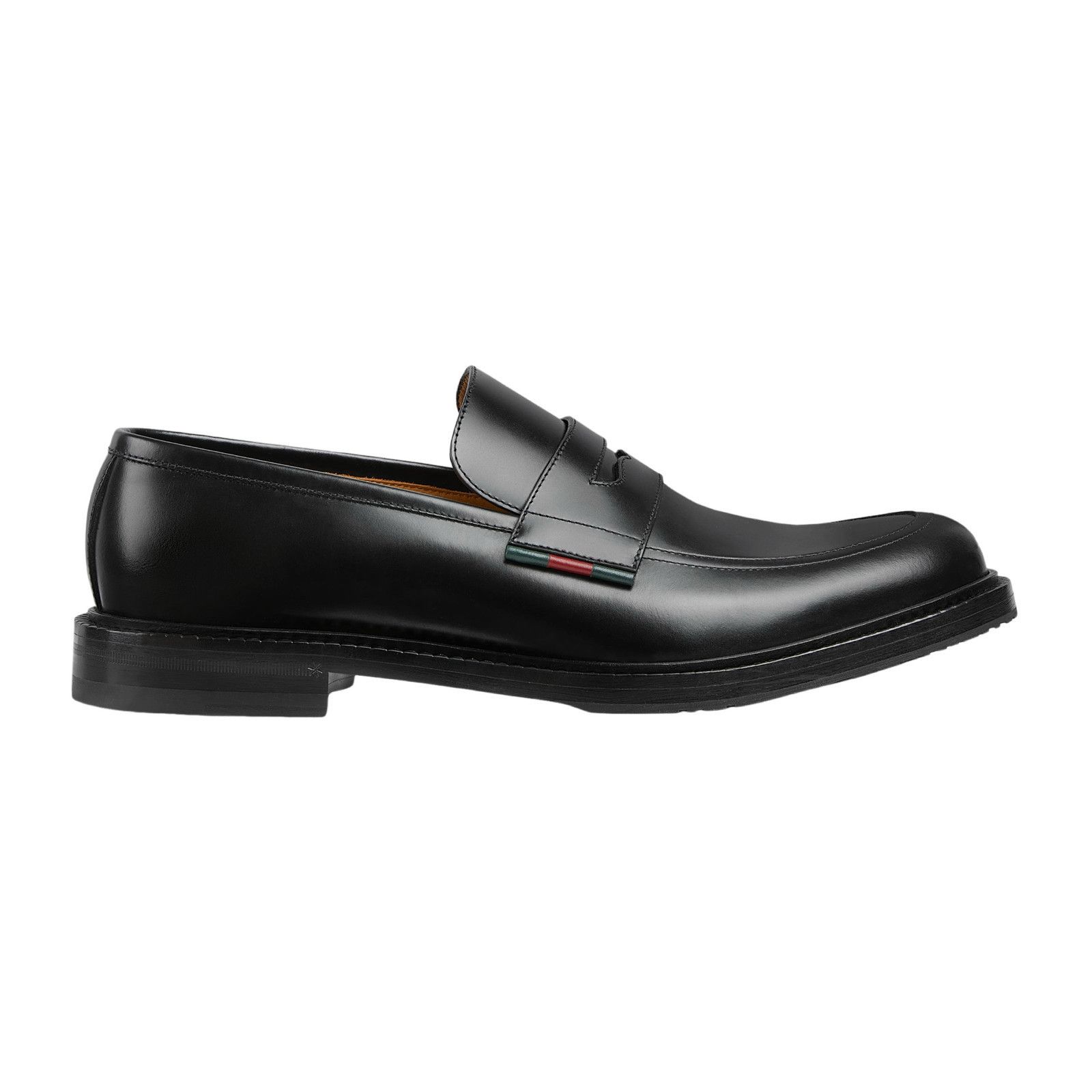 Gucci Gucci Leather Web Stripe Tassel Loafer | Grailed display picture 2