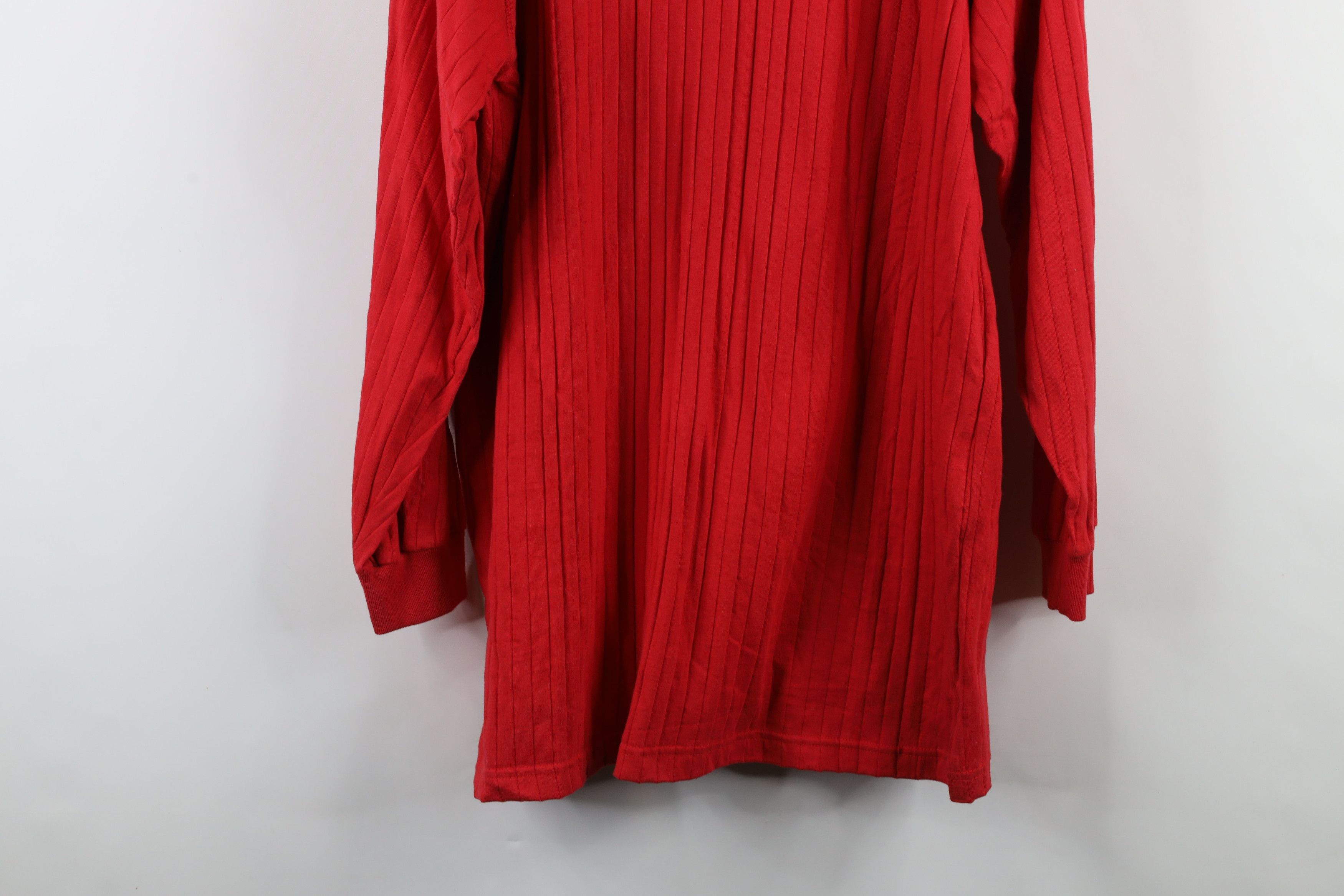Vintage Vintage 90s Streetwear Baggy Long Sleeve Henley T-Shirt Size US M / EU 48-50 / 2 - 14 Thumbnail