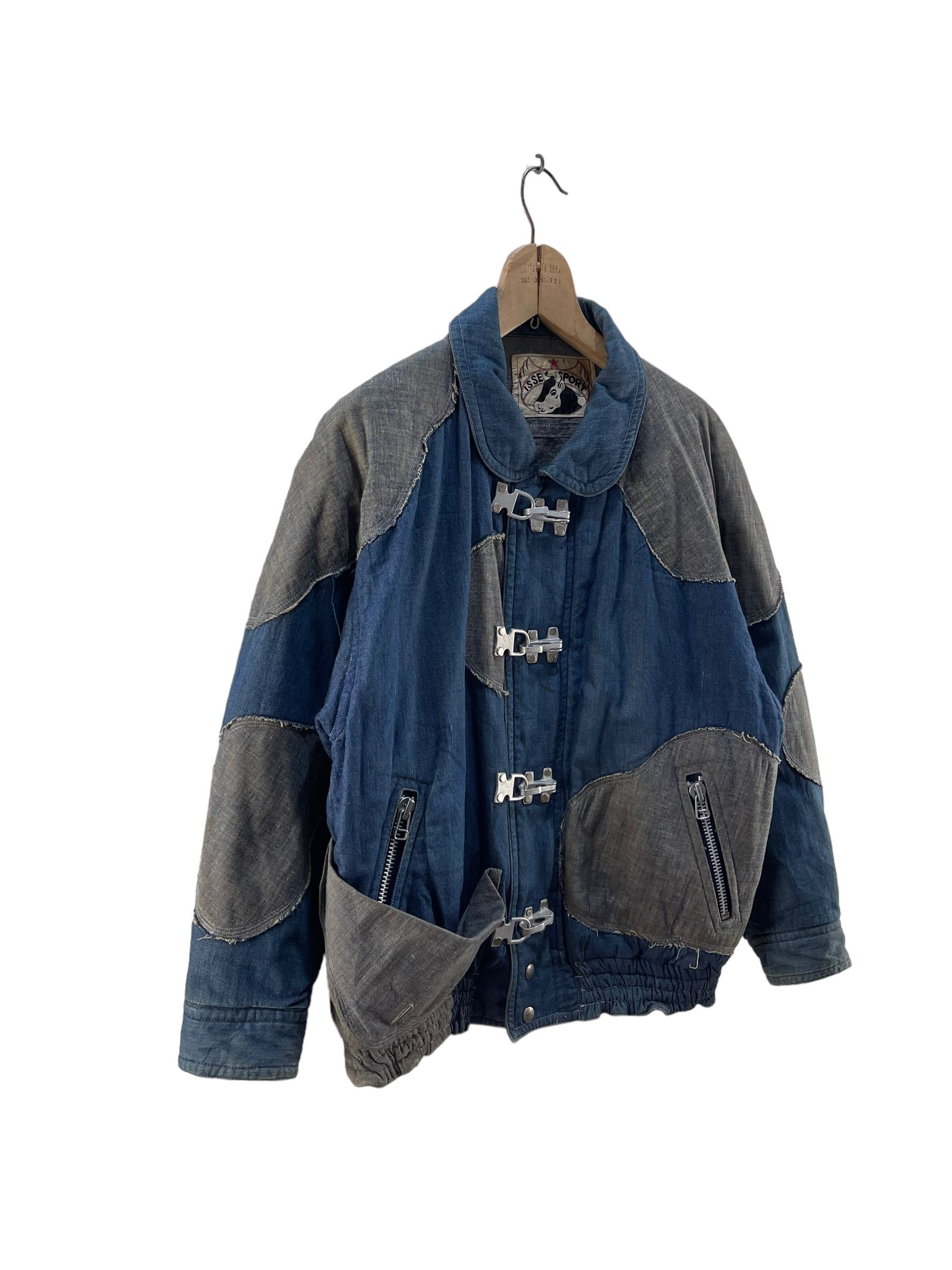 Issey Miyake VINTAGE ISSEY SPORT PATCHWORK FIREMAN JACKET Size US M / EU 48-50 / 2 - 5 Thumbnail