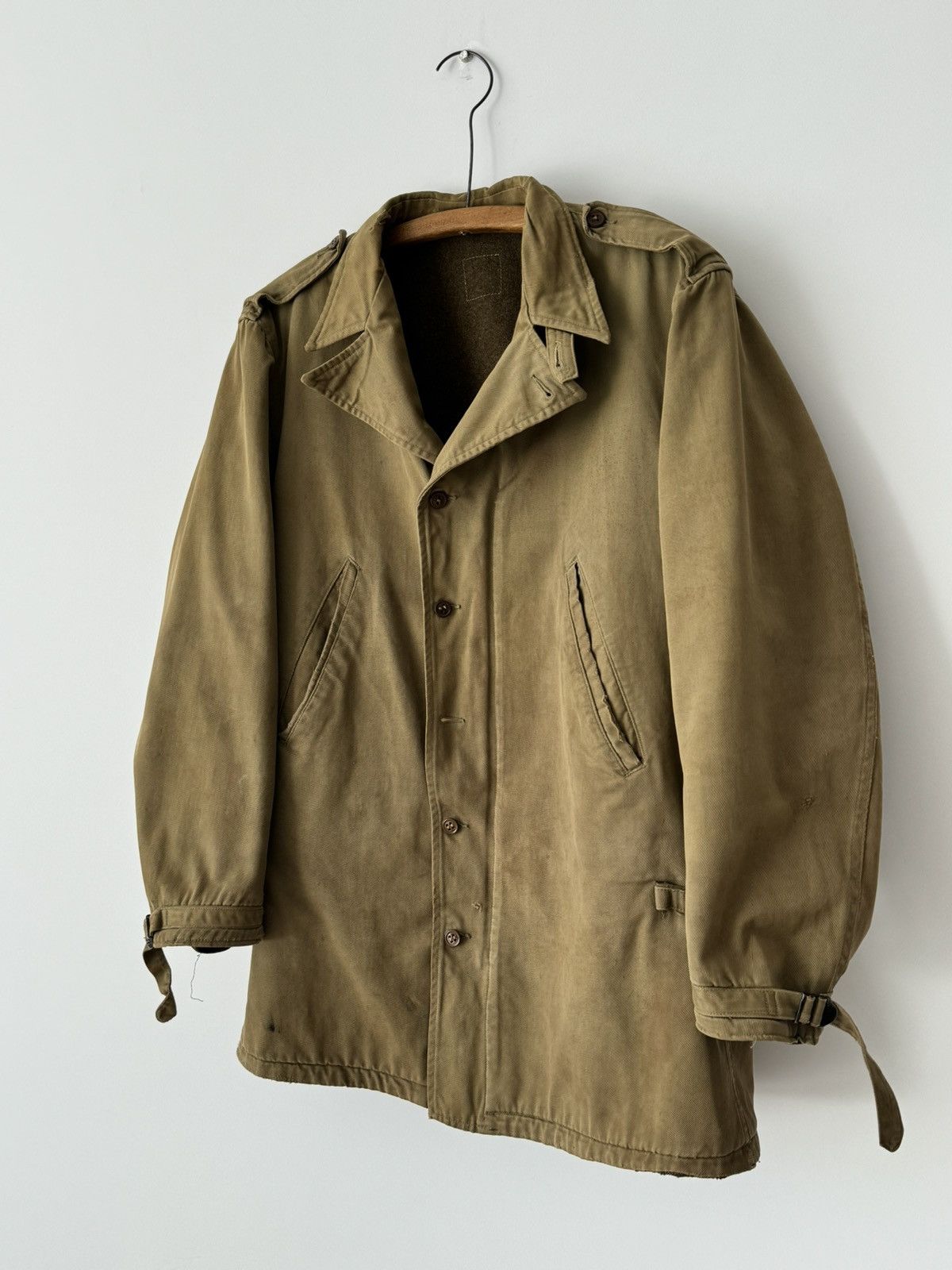 Original 1940s WW2 US Army M41 Arctic Field Jacket