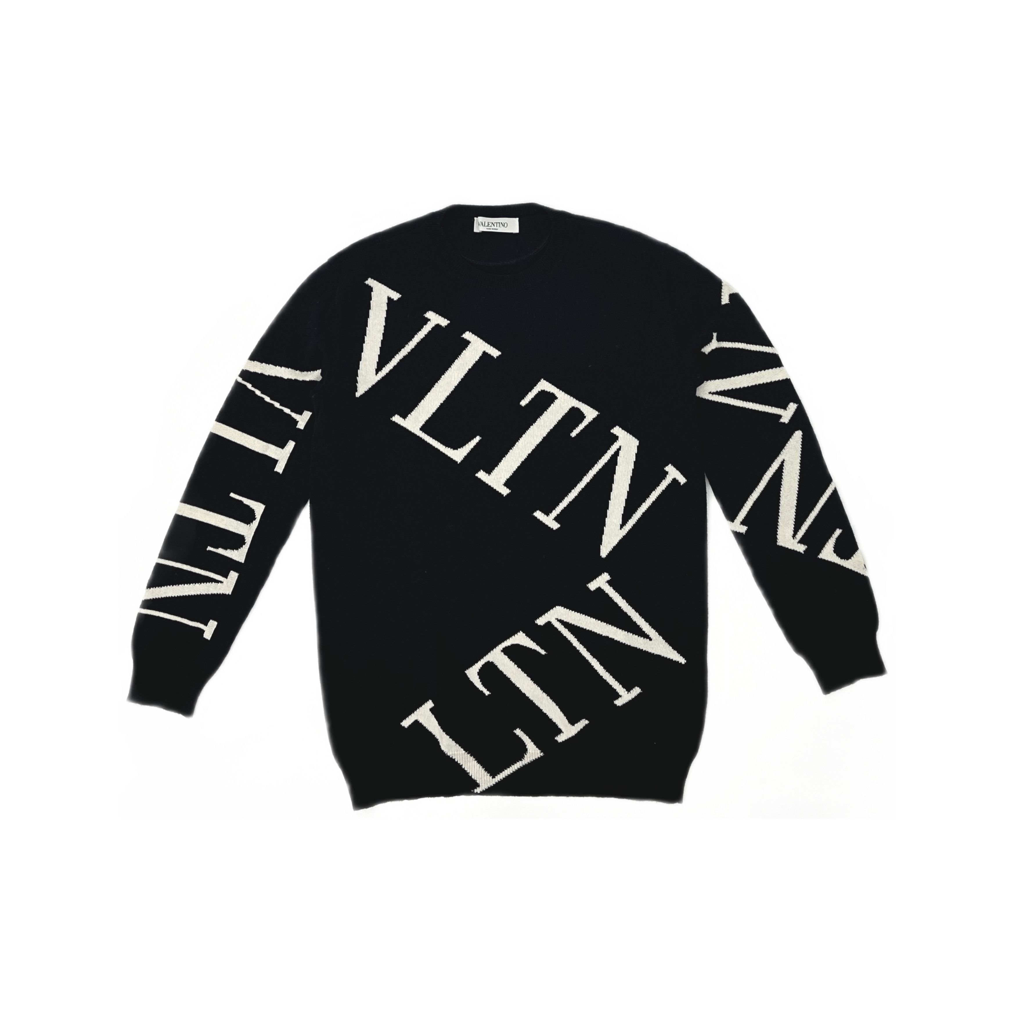 Valentino Valentino VLTN Logo Sweater Size M Size US M / EU 48-50 / 2 - 1 Thumbnail