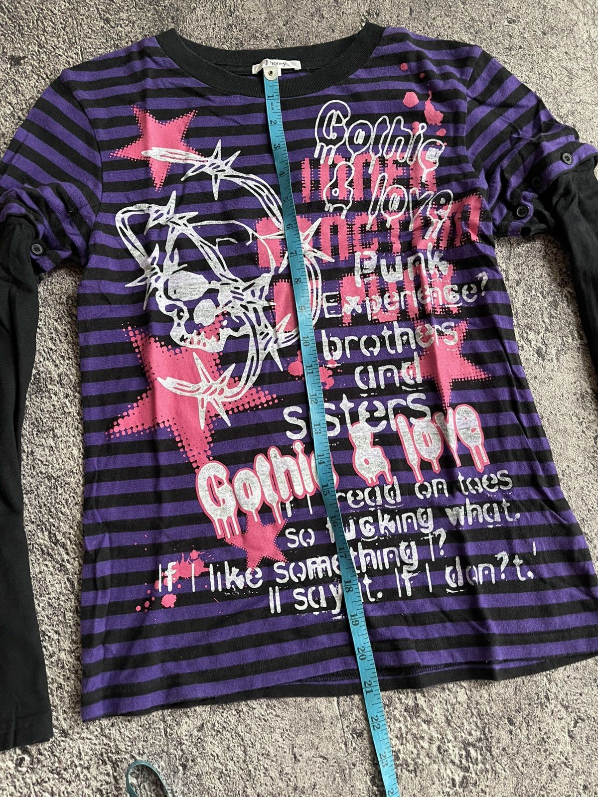 Japanese Brand Y2K Jhoney Double layer ifsixwasnine long sleeve Size US S / EU 44-46 / 1 - 11 Thumbnail
