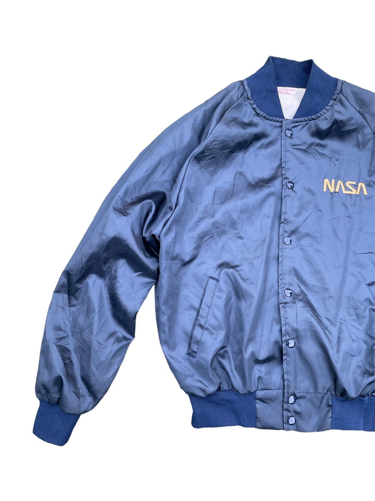 NASA 🔥NASA Embroidery Nylon Jacket🔥 Size US M / EU 48-50 / 2 - 3 Thumbnail