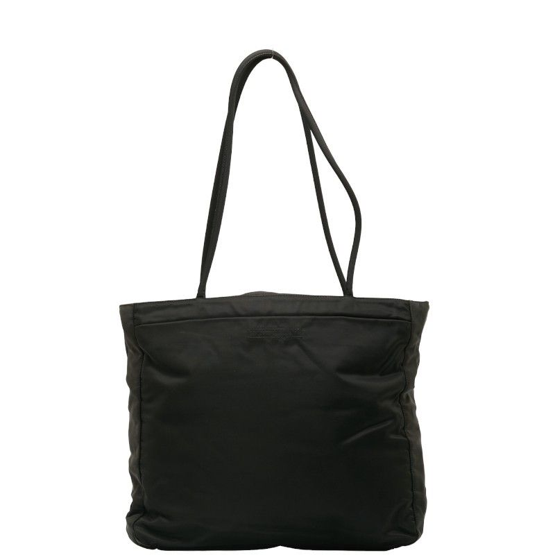 image of Prada Tessuto Zip Tote in Black, Women's