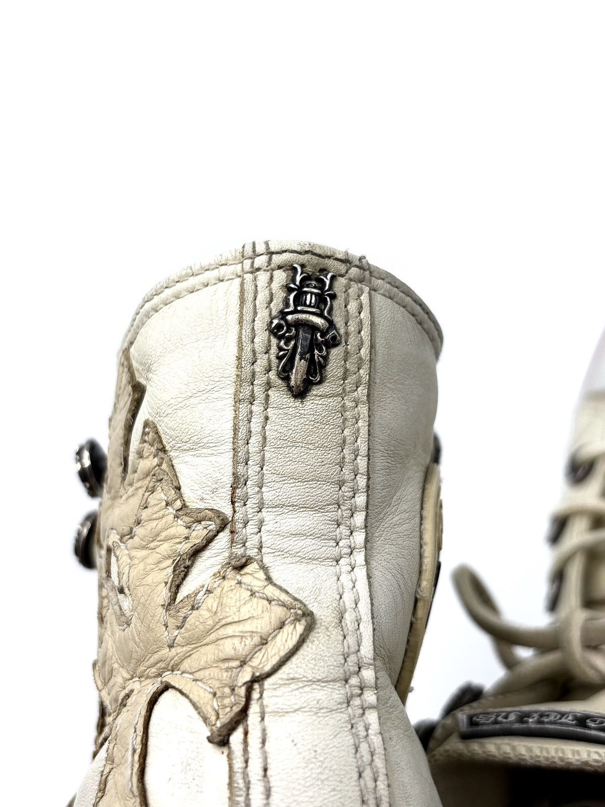 A&G Rock A&G .925 Silver Converse All Star Cross Patch Sneakers Size US 8 / EU 41 - 17 Thumbnail