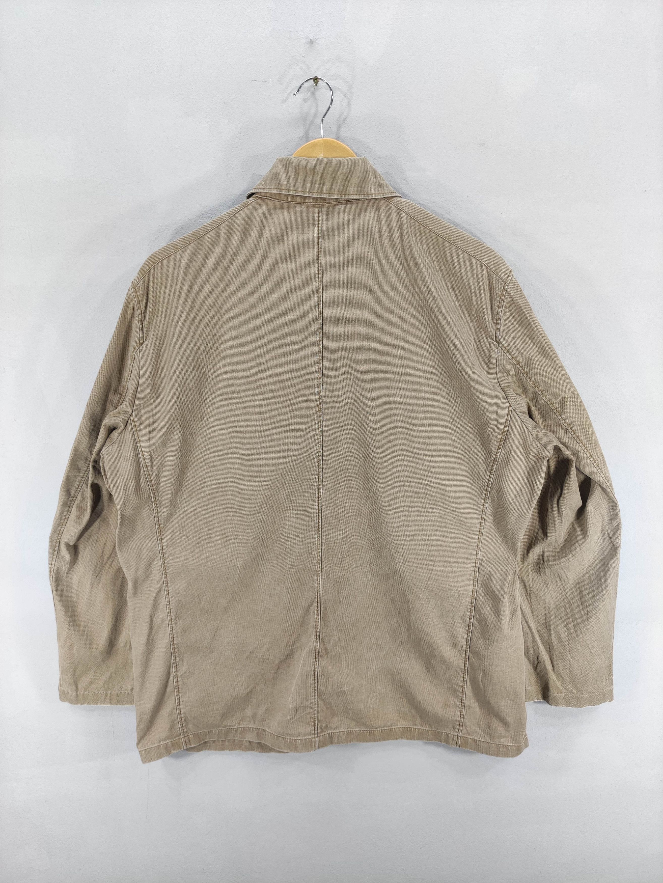 Japanese Brand Vintage Intermezzo Chore Coat Jacket Button Up Size US L / EU 52-54 / 3 - 8 Thumbnail