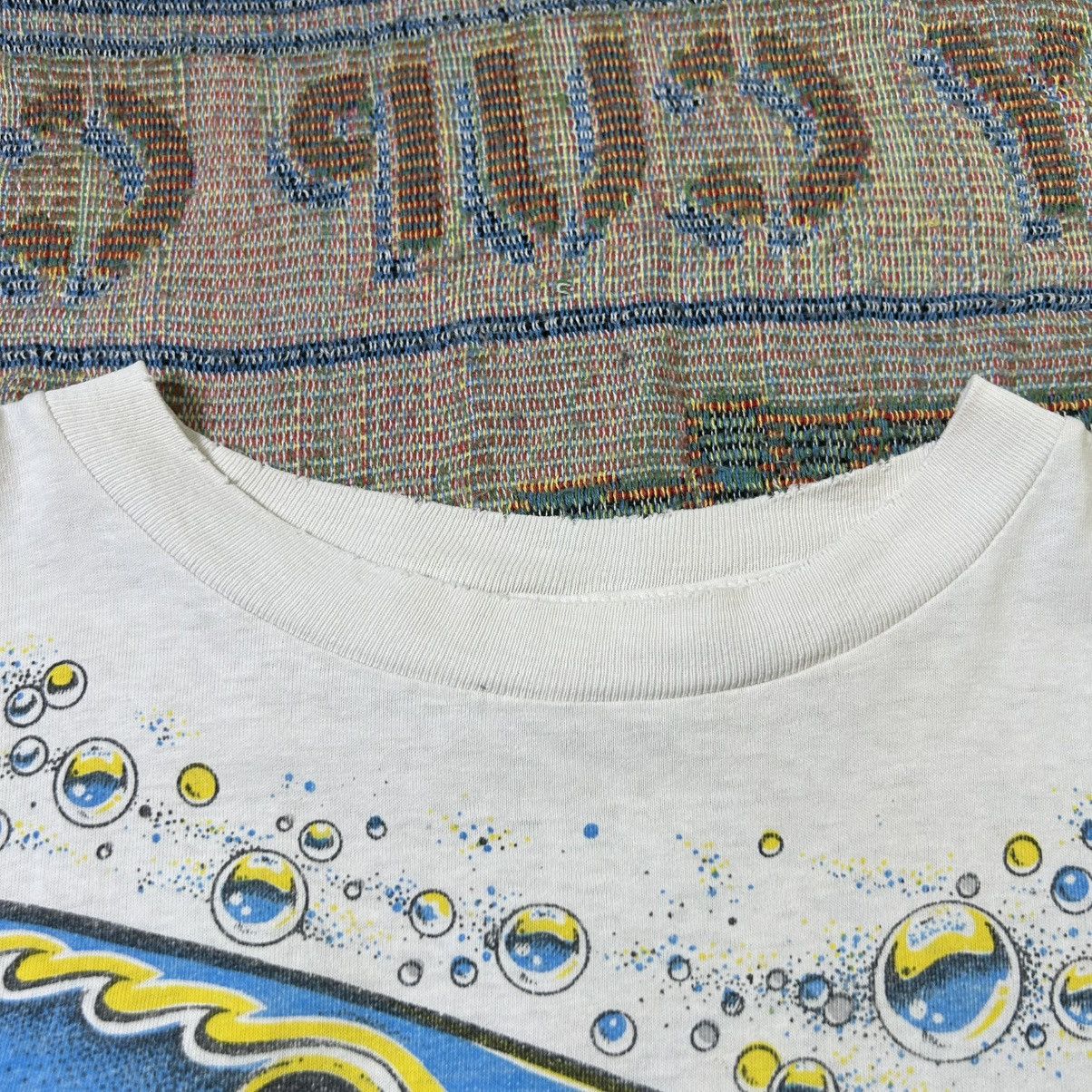 Vintage Vintage 90s Shark Ocean Over Print Graphic Tee Size US XL / EU 56 / 4 - 8 Thumbnail