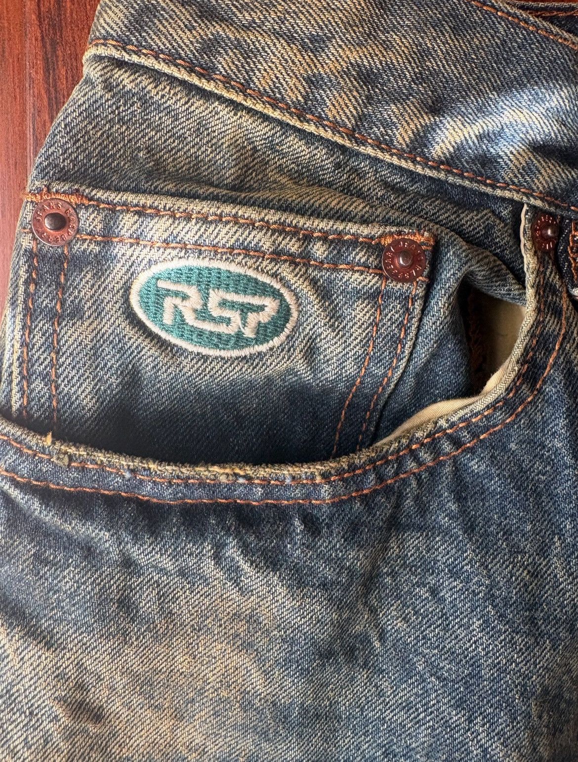 The GV Gallery The GV Gallery Raspberry Hills Swamp Denim Jeans Pants Size US 34 / EU 50 - 3 Thumbnail