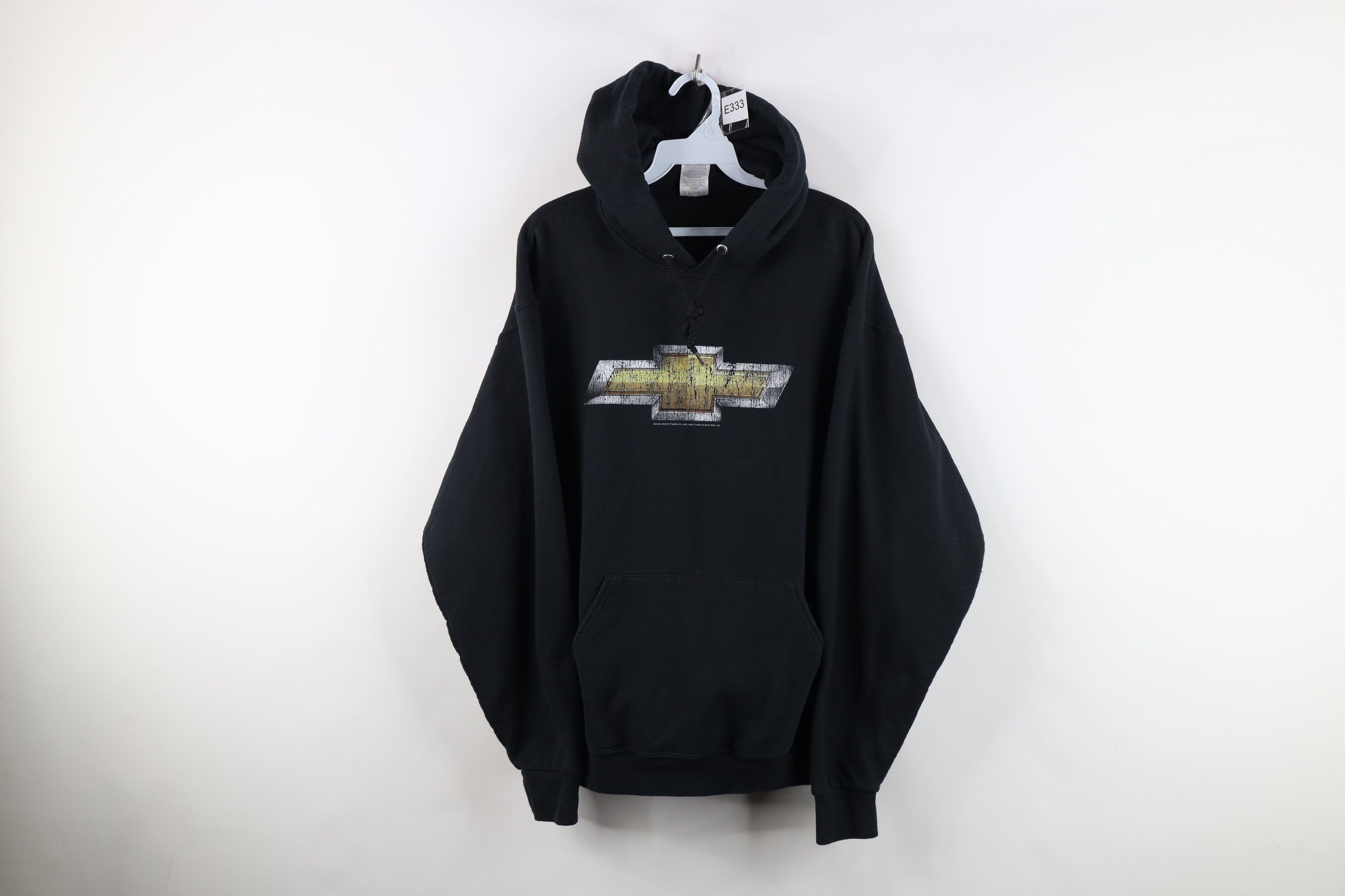 Vintage Vintage Y2K General Motors Chevrolet Hoodie Sweatshirt Black Size US L / EU 52-54 / 3 - 1 Thumbnail