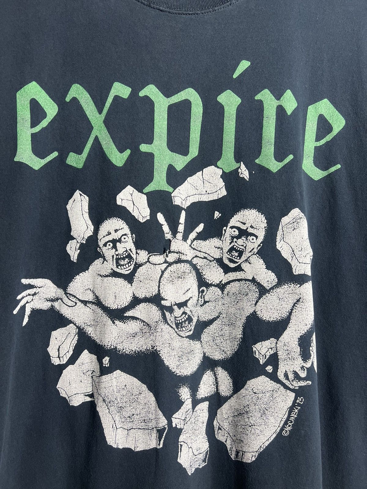 Band Tees × Vintage Vintage 2013 Expire Hardcore Bridge Nine Records Tshirt Size US XL / EU 56 / 4 - 2 Thumbnail
