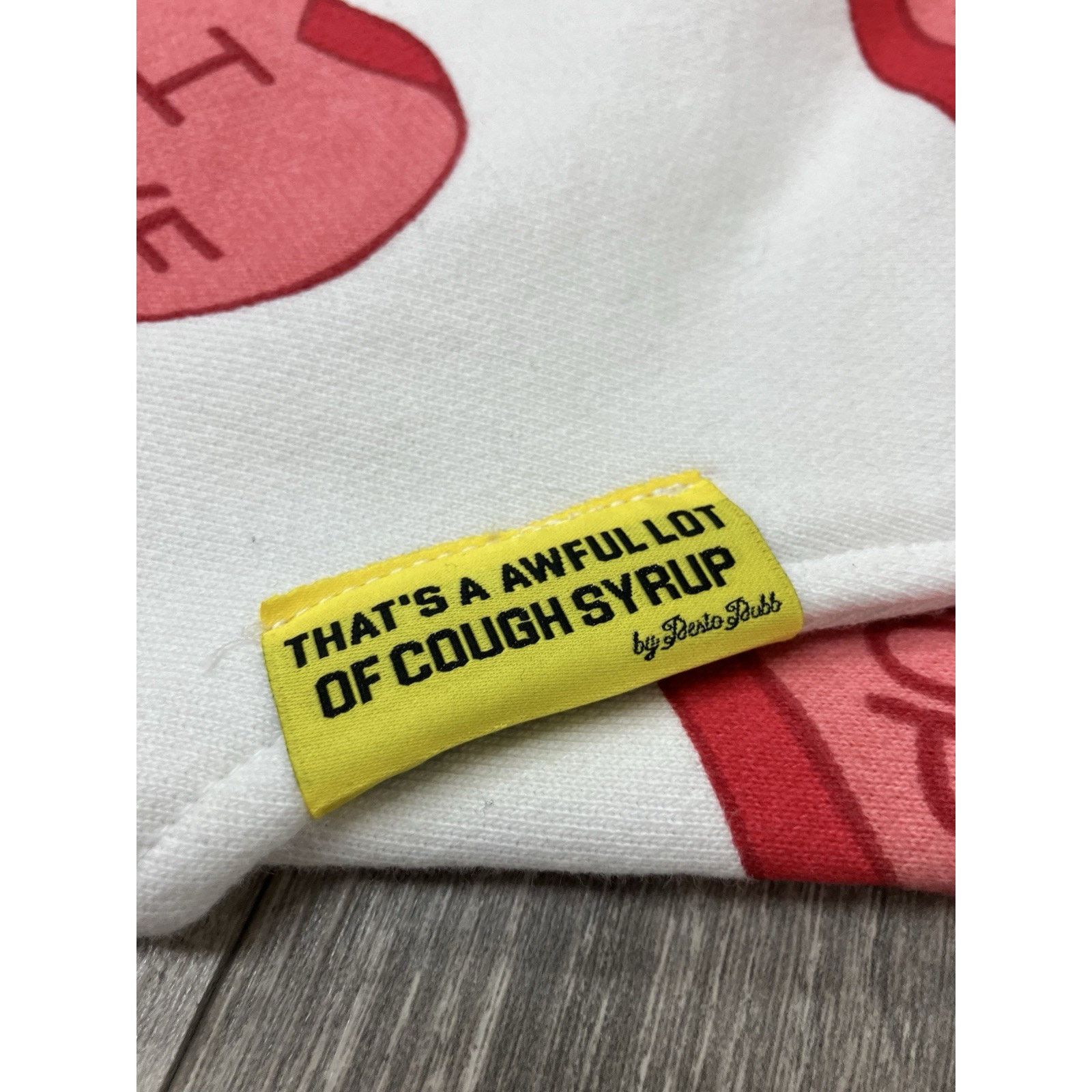 Awful Lot of Cough Syrup Awful Lot Of Cough Syrup Sweatpants ' Valentines ' RARE! NEW Size US 35 - 6 Thumbnail