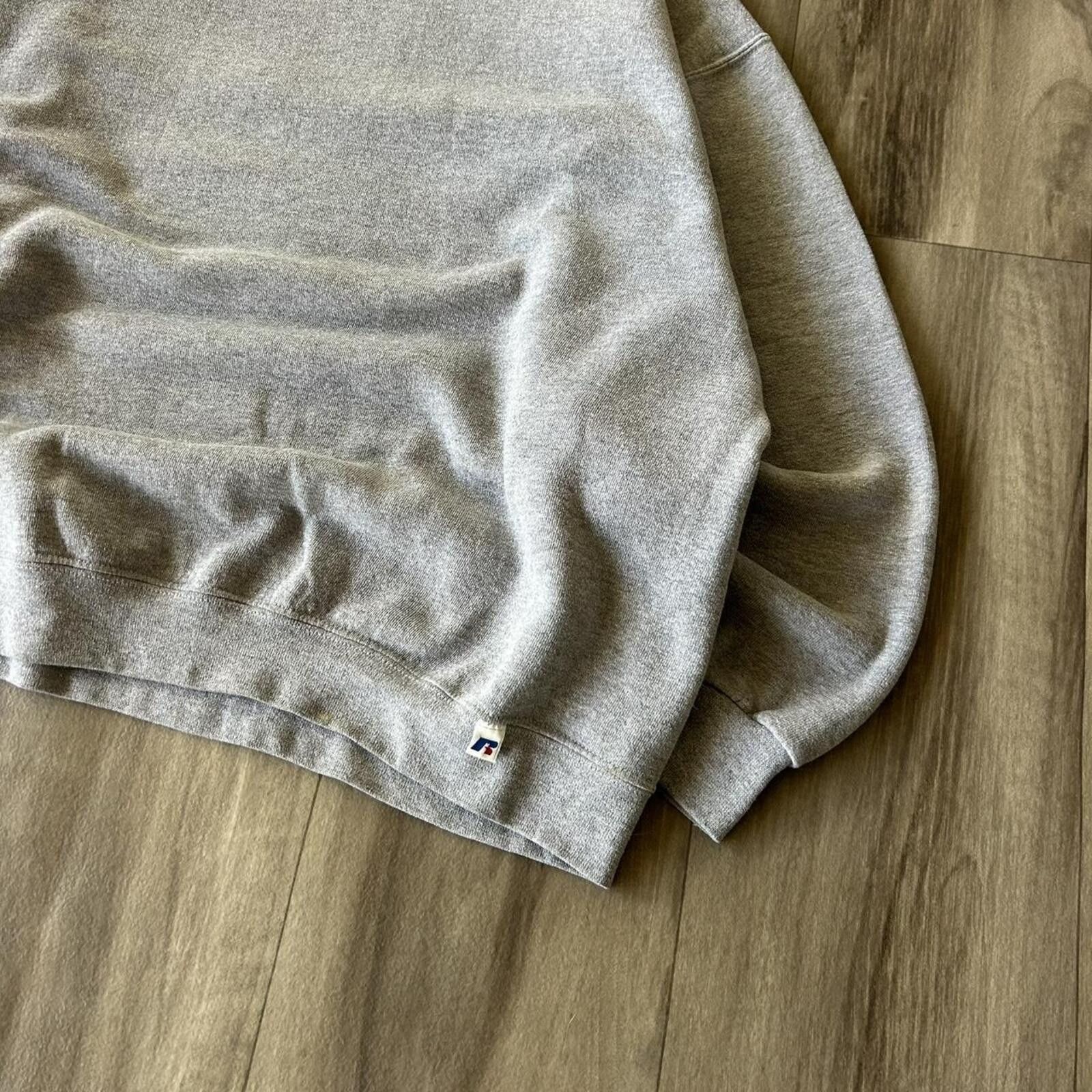 Russell Athletic Vintage Grey Russell Athletic Boxy crewneck sweatshirt XXL Size US XXL / EU 58 / 5 - 2 Thumbnail