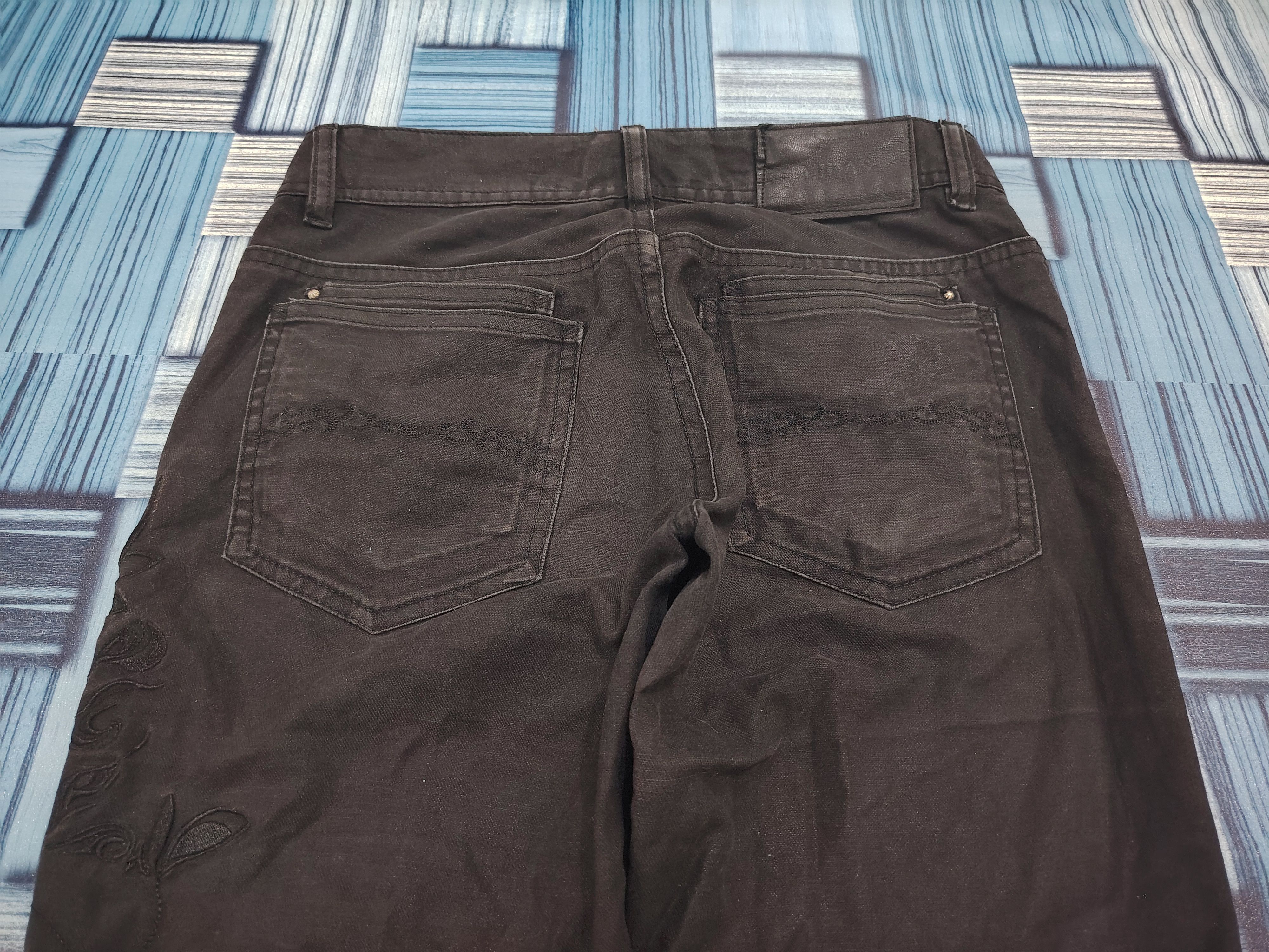 Japanese Brand Midas black pants Size US 29 - 15 Thumbnail