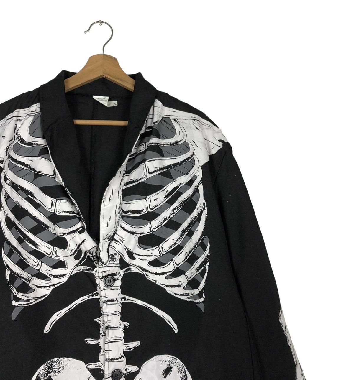 Bones 🔥SPIRIT HALLOWEEN CHORE JACKET SKELETON BONES DESIGN Size US M / EU 48-50 / 2 - 4 Thumbnail