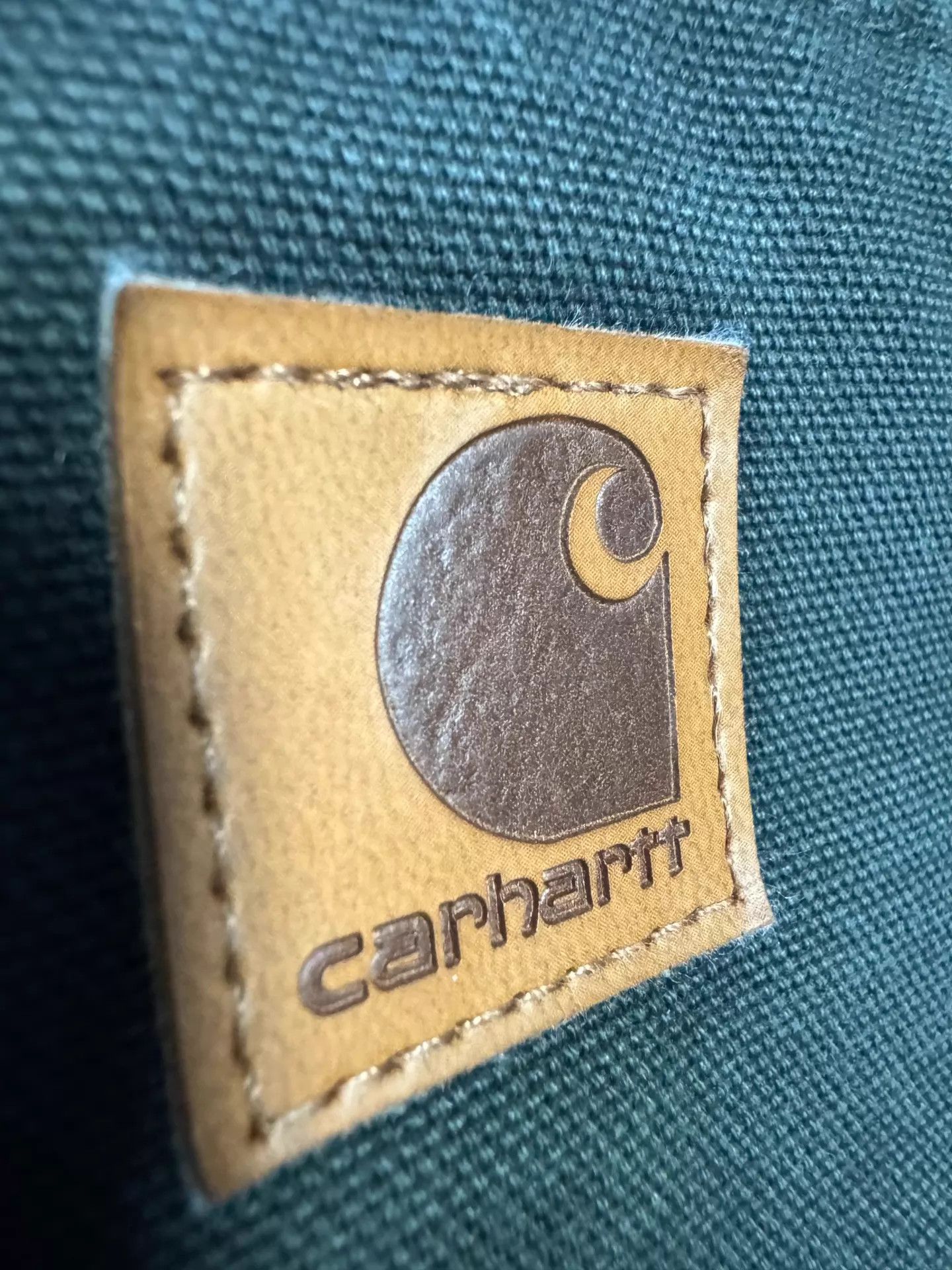 Carhartt Vintage Carhartt J130 101540 Hooded Jacket Green L Size US L / EU 52-54 / 3 - 7 Thumbnail