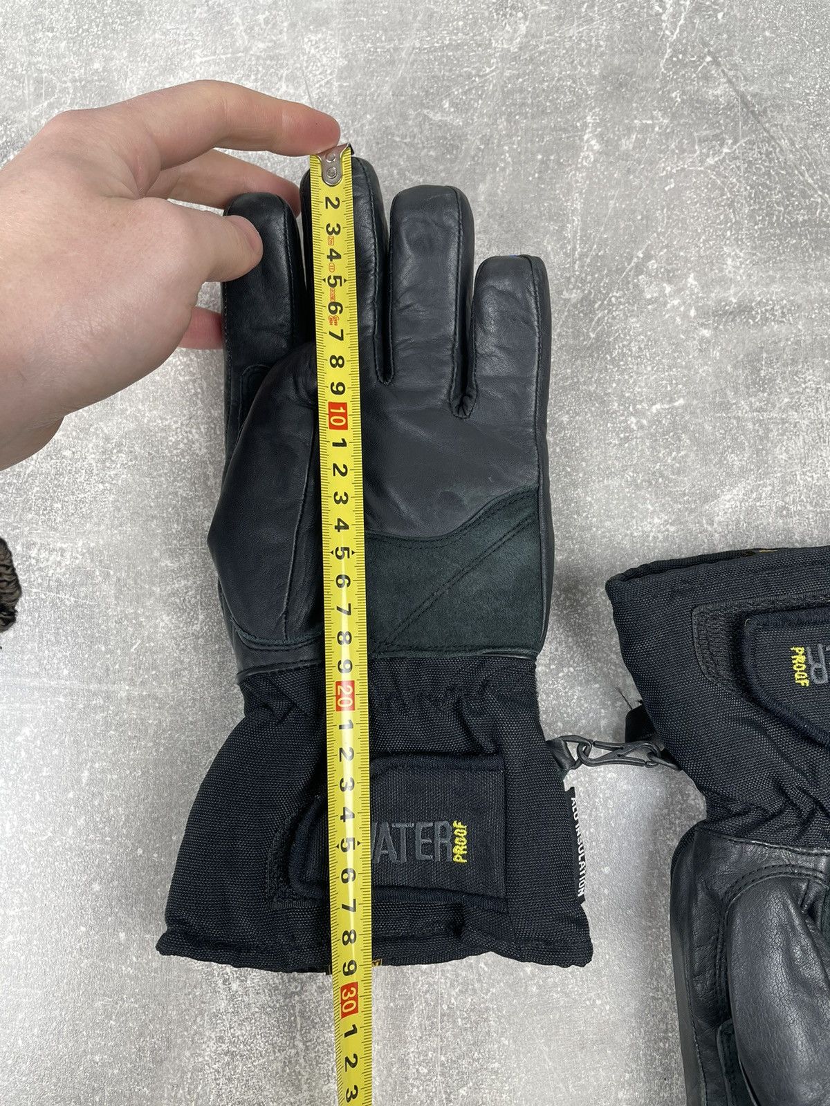 Genuine Leather × Vintage Awesome Vintage Racing Y2K Moto Biker Gloves Size ONE SIZE - 7 Thumbnail
