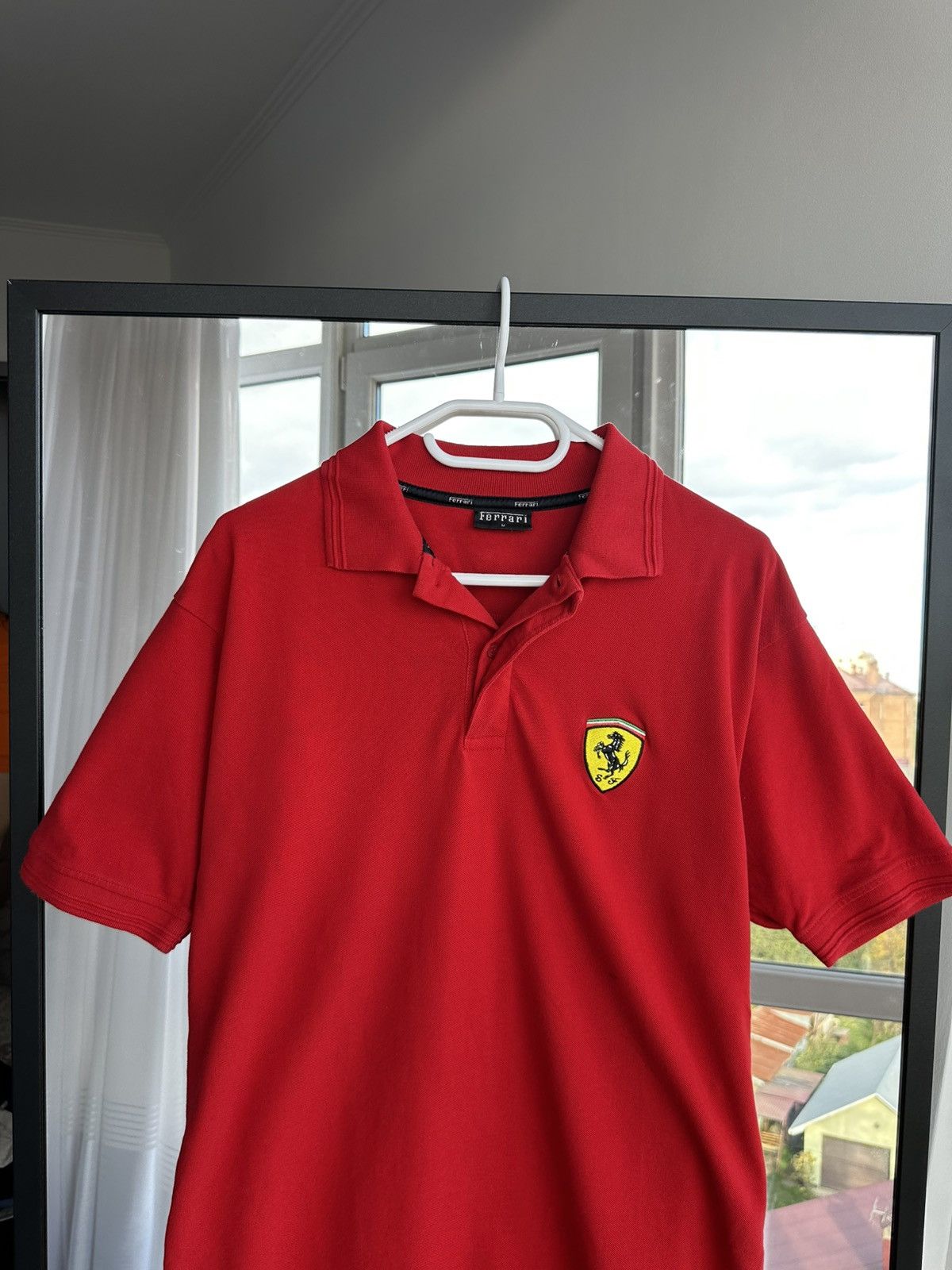 Ferrari Vintage Ferrari Formula 1 90s Red Racing Polo T-shirt Sz M Size US M / EU 48-50 / 2 - 2 Thumbnail