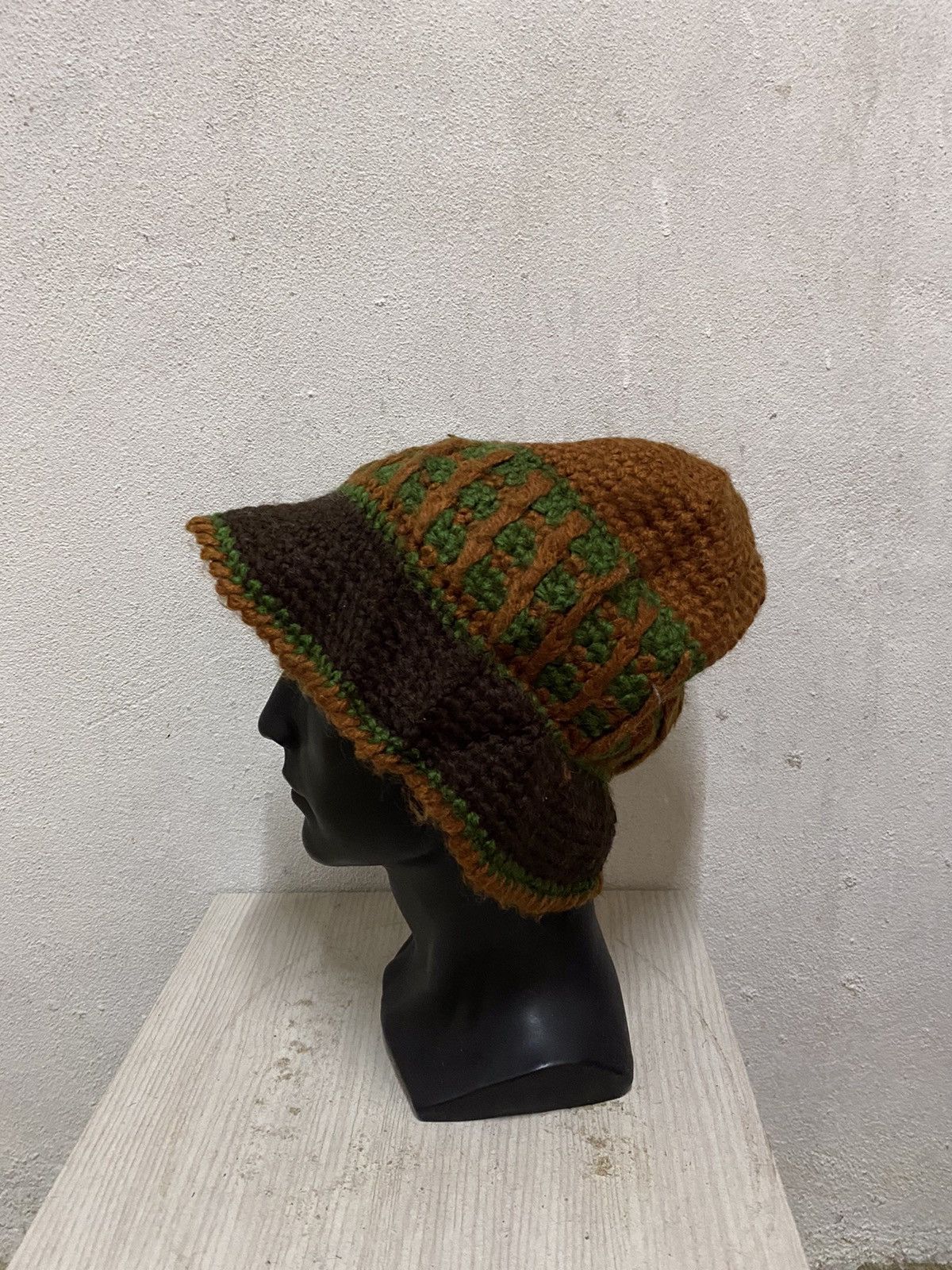 Japanese Brand Japanese Brand Rare Design Knit Beanie Hat Size ONE SIZE - 3 Thumbnail