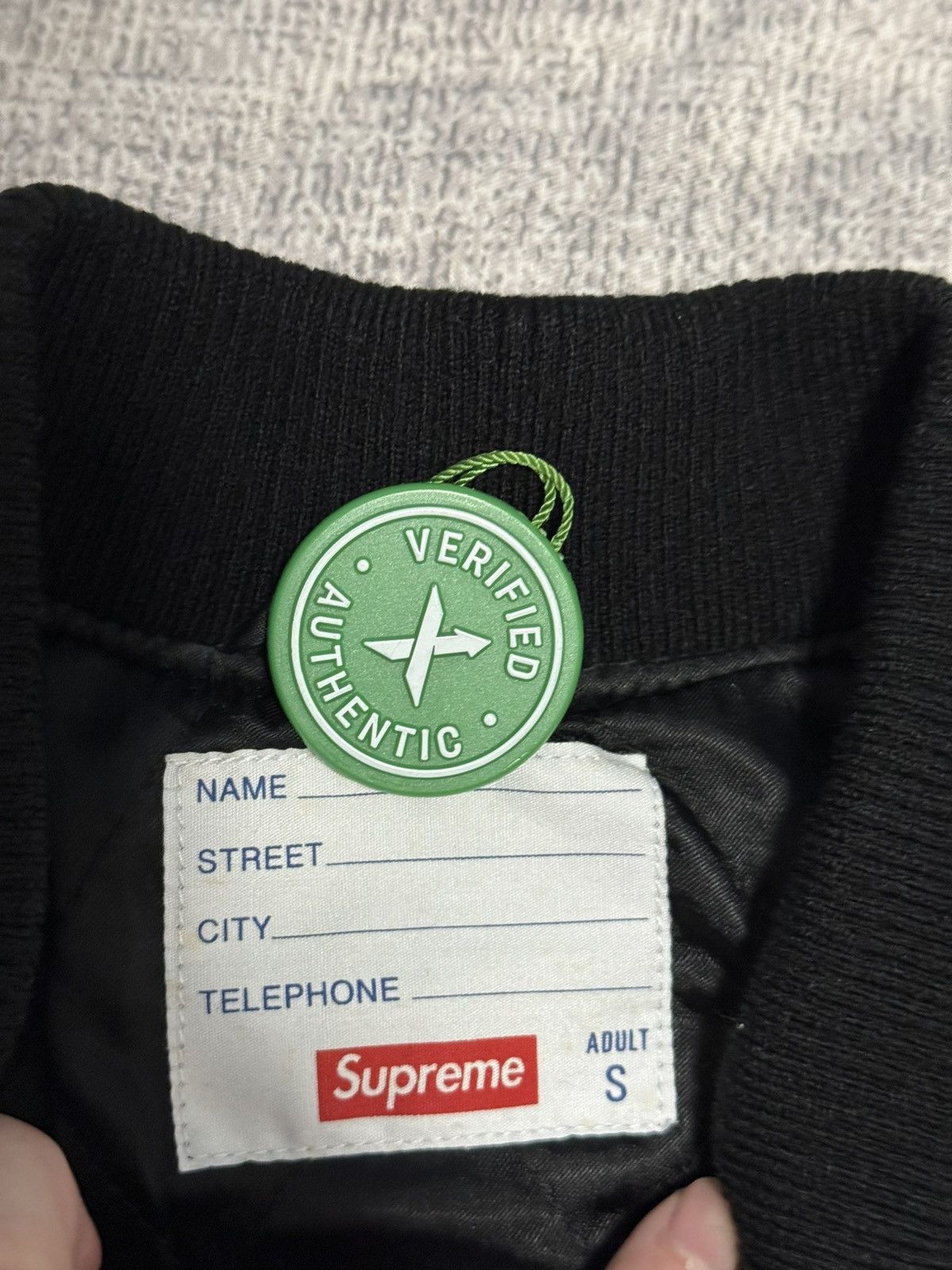Supreme Supreme purple motion logo varsity Jacket Size US S / EU 44-46 / 1 - 3 Thumbnail