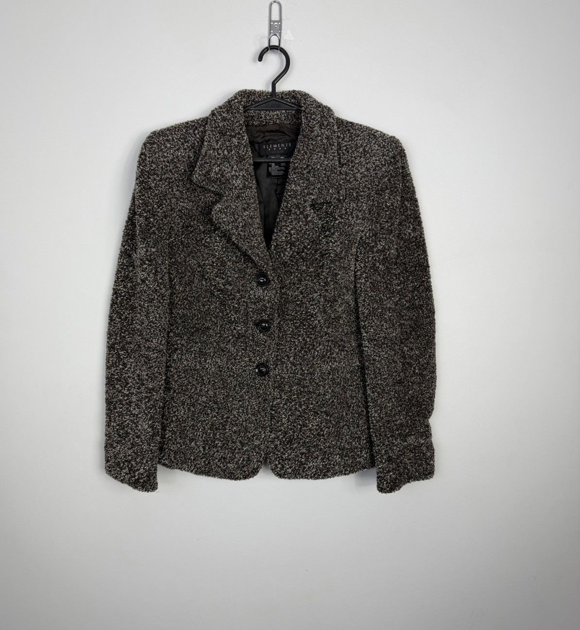 Escada Unique Escada Elements Alpaca/Wool Jacket Size S / US 4 / IT 40 - 2 Thumbnail