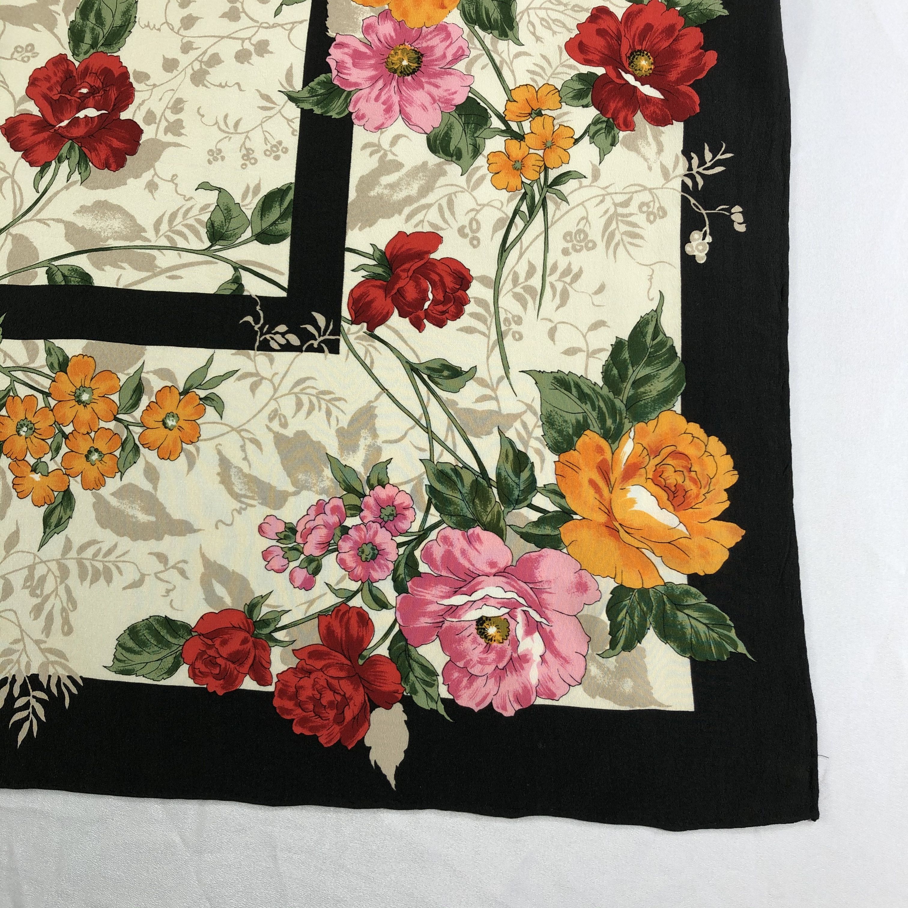 Vintage Vintage Silk Scarf Size ONE SIZE - 4 Thumbnail