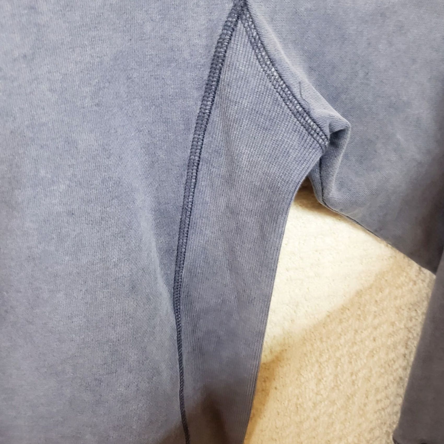 Vintage Surfside Supply Men's XL Blue Faded Long Sleeve Crewneck Sweatshirt Sweater Pullover Casual Size US XL / EU 56 / 4 - 5 Thumbnail